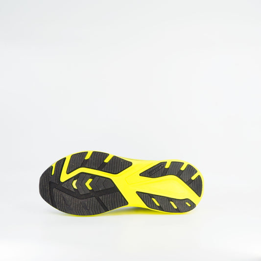 Brooks Ghost Amp (D Standard) Mens White/Blue/Nightlife - Frontrunner Colombo
