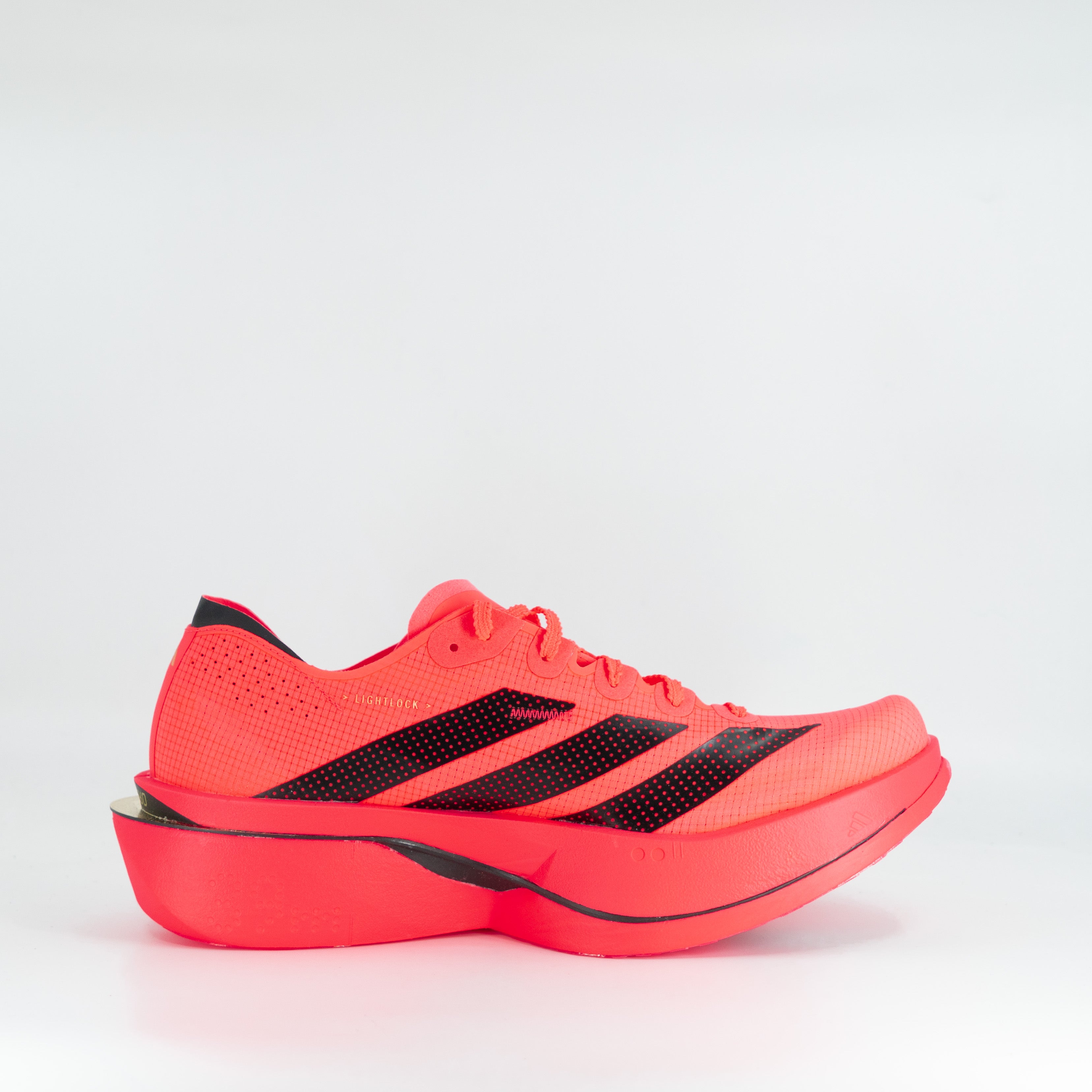 Adidas Adizero Adios Pro 5 (B Standard) Womens Solar Turbo/Core Black/Lucid Red - Frontrunner Colombo