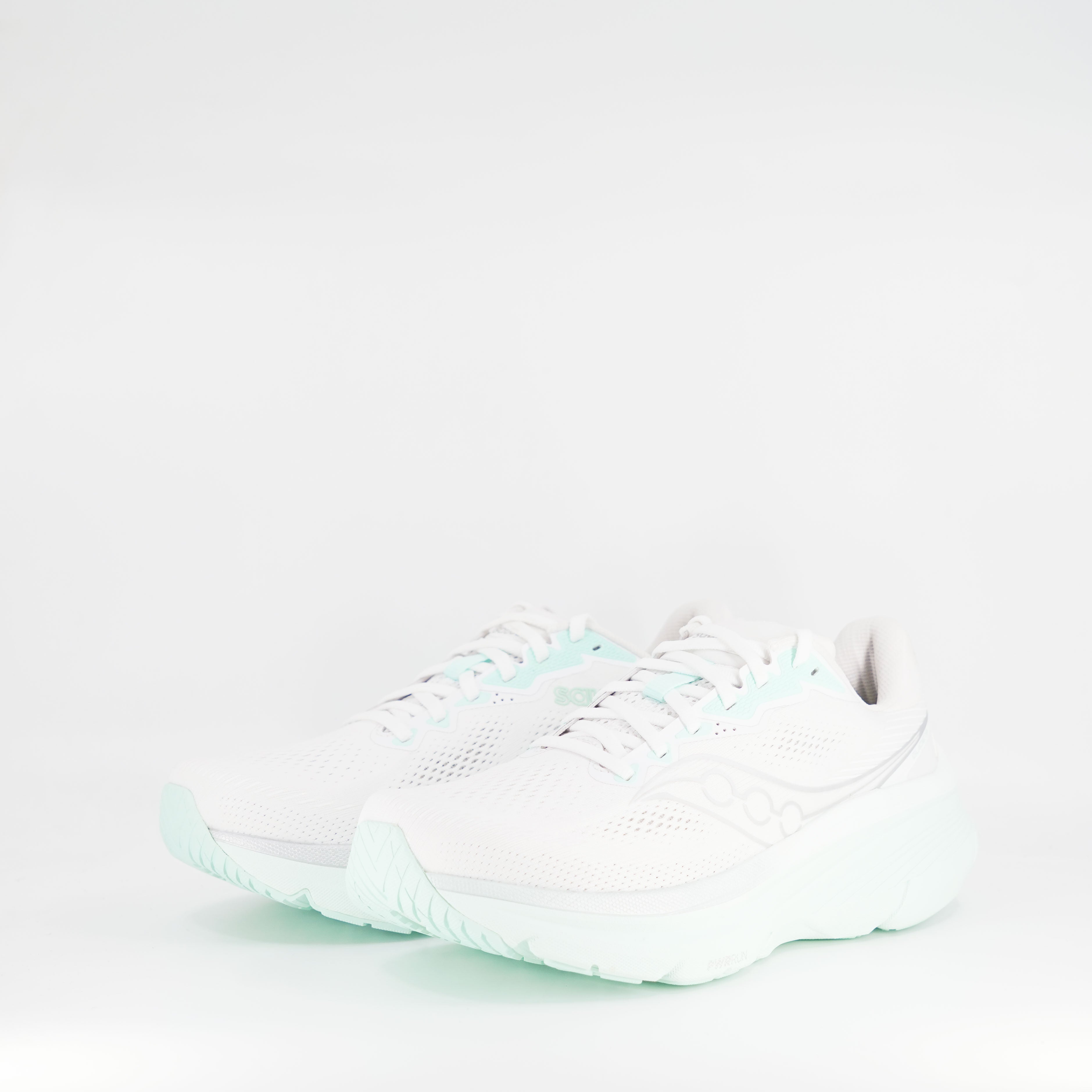 Saucony Guide 19 (D Wide) Womens White/Hush