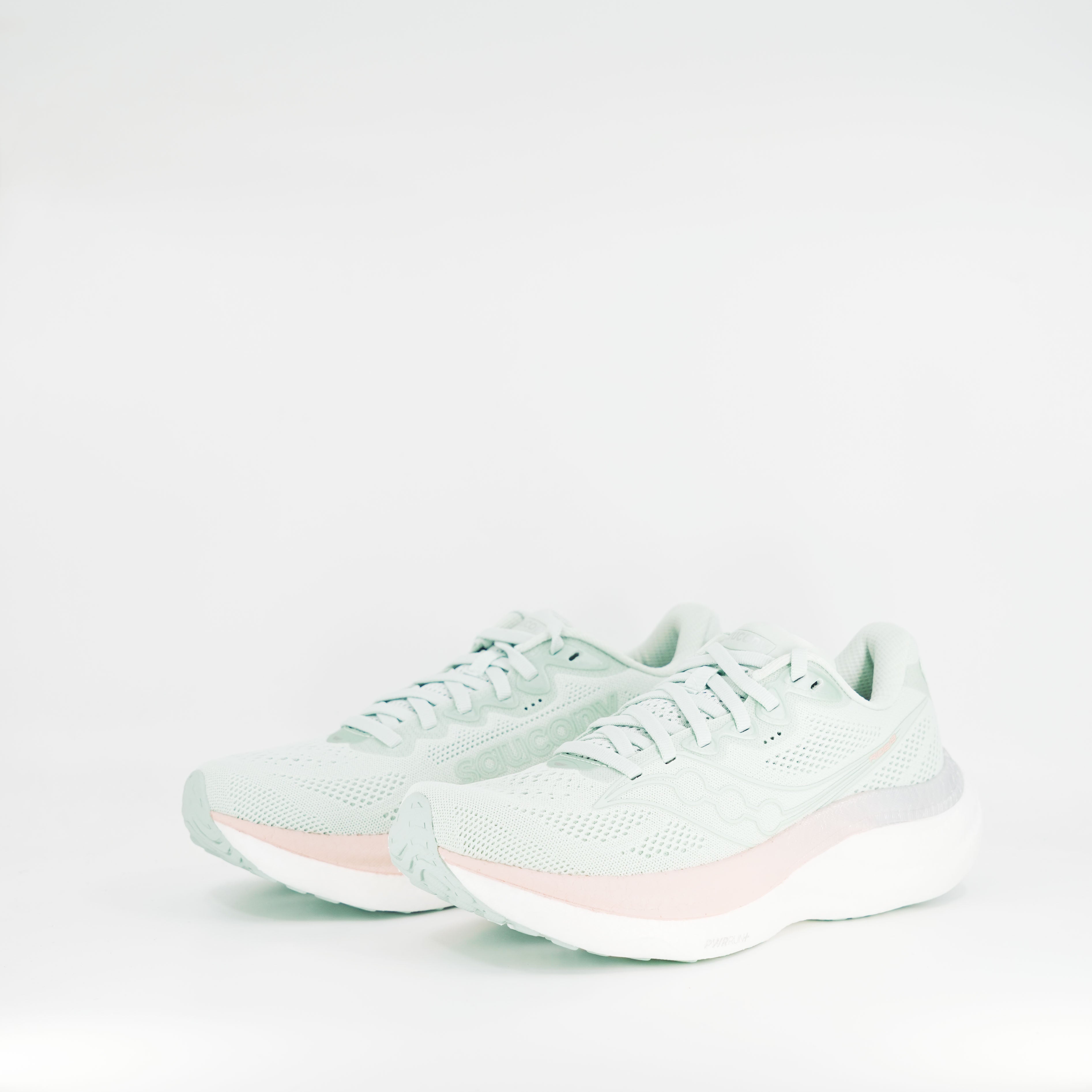 Saucony Ride 19 (B Standard) Womens Mist/Cameo