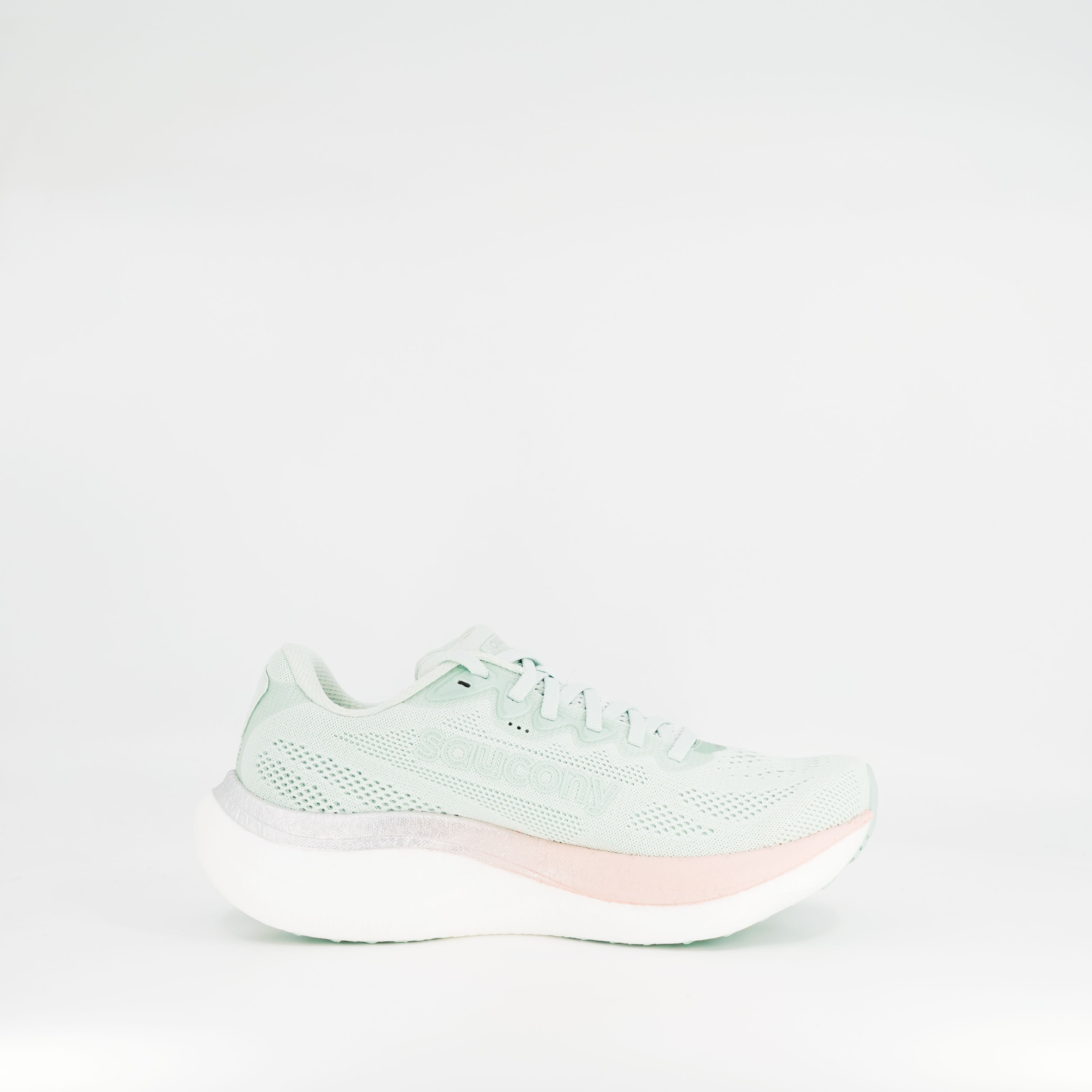 Saucony Ride 19 (B Standard) Womens Mist/Cameo
