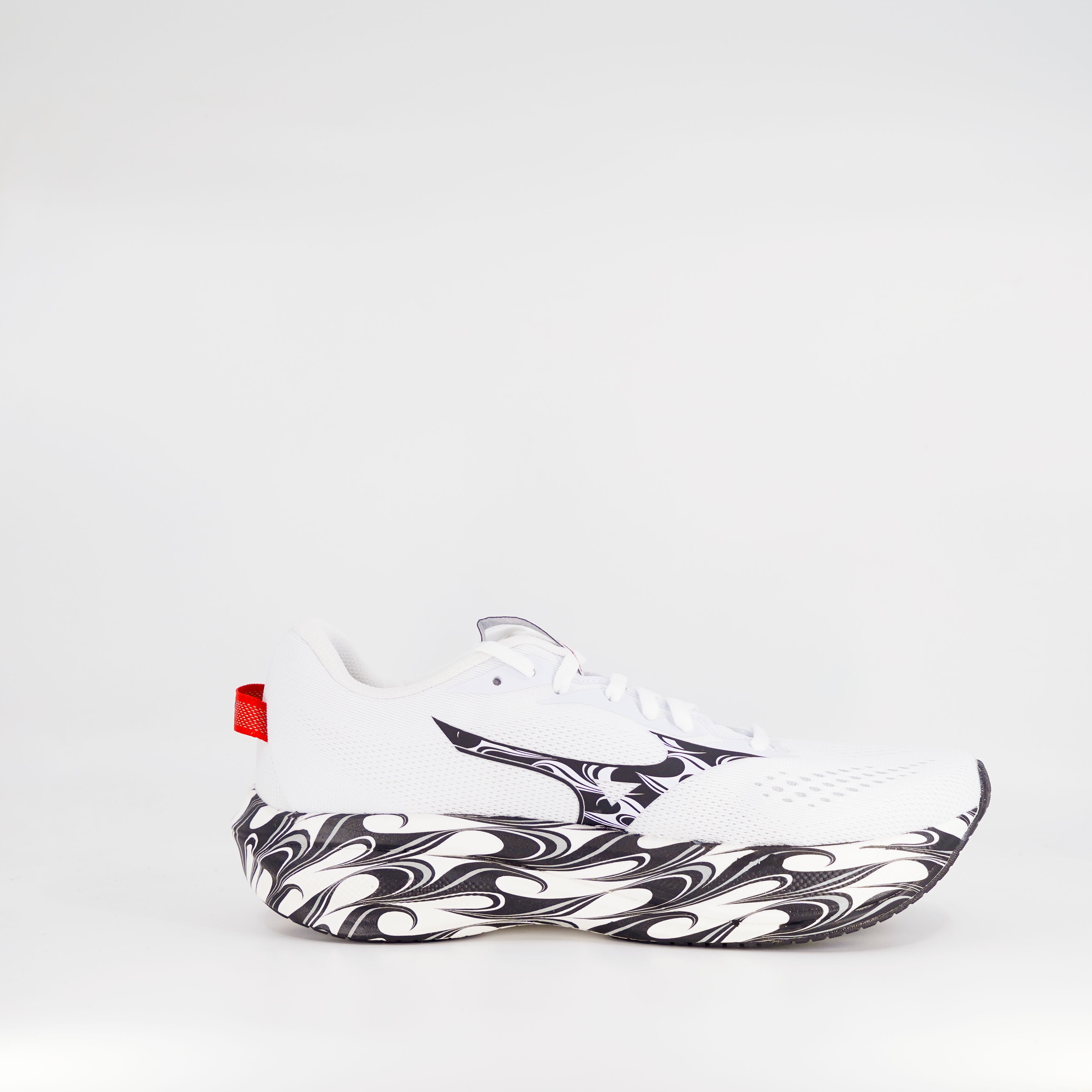 Mizuno Wave Rider 30 Anniversary Edition (D Standard) Mens White/Black