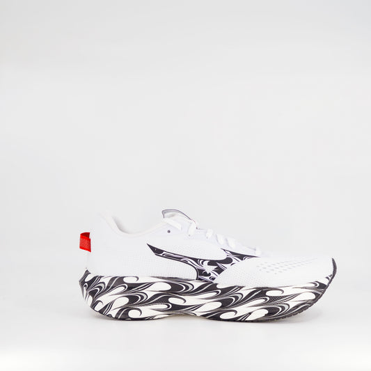 Mizuno Wave Rider 30 Anniversary Edition (D Standard) Mens White/Black - Frontrunner Colombo