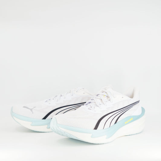Puma Deviate Nitro 4 (D Standard) Mens White/Fresh Water - Frontrunner Colombo