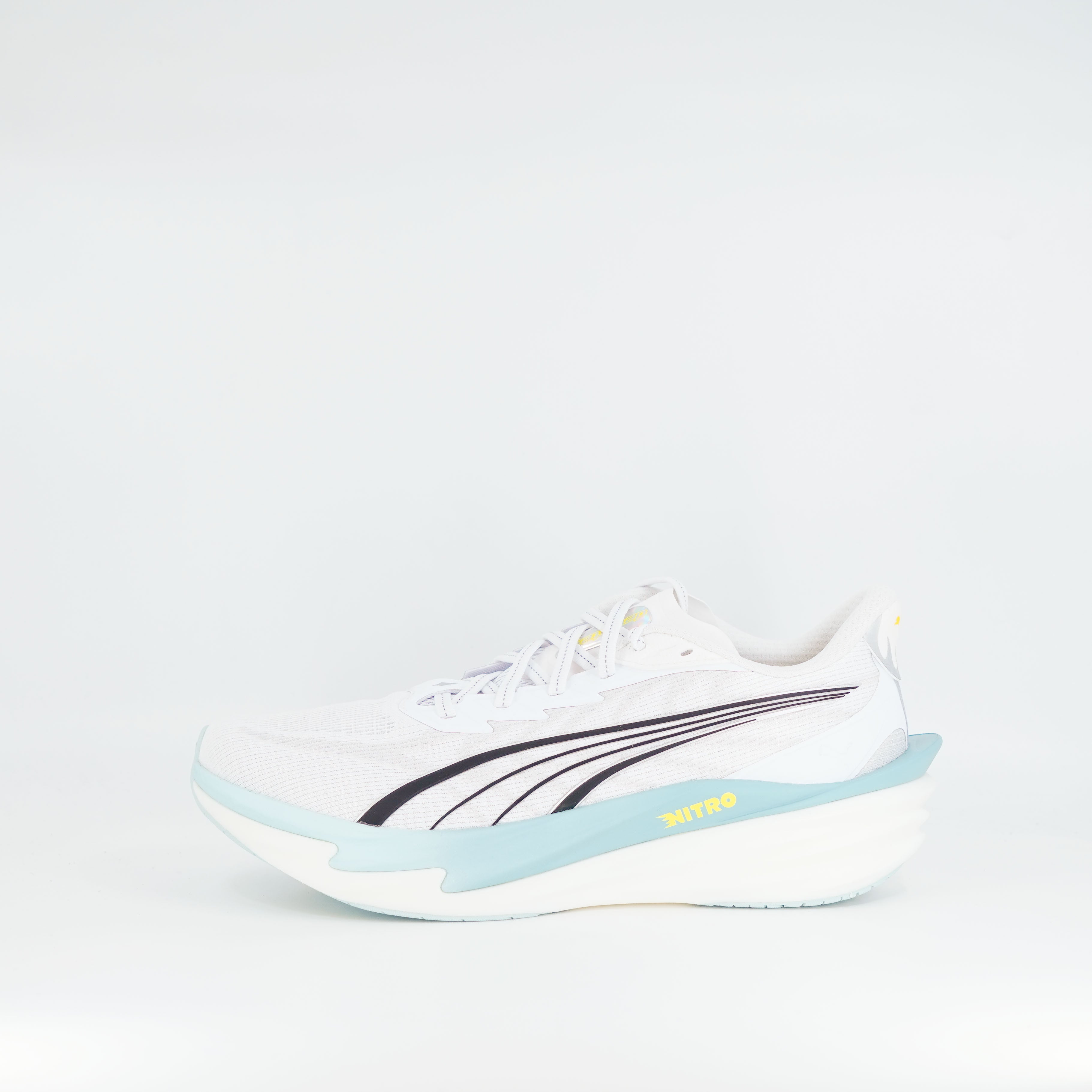 Puma Deviate Nitro 4 (D Standard) Mens White/Fresh Water