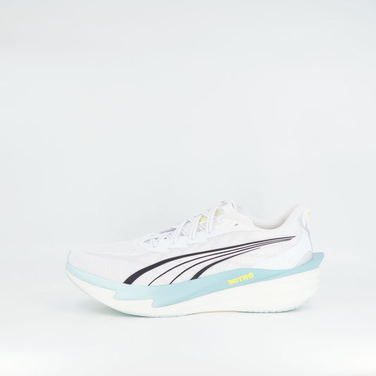 Puma Deviate Nitro 4 (D Standard) Mens White/Fresh Water - Frontrunner Colombo