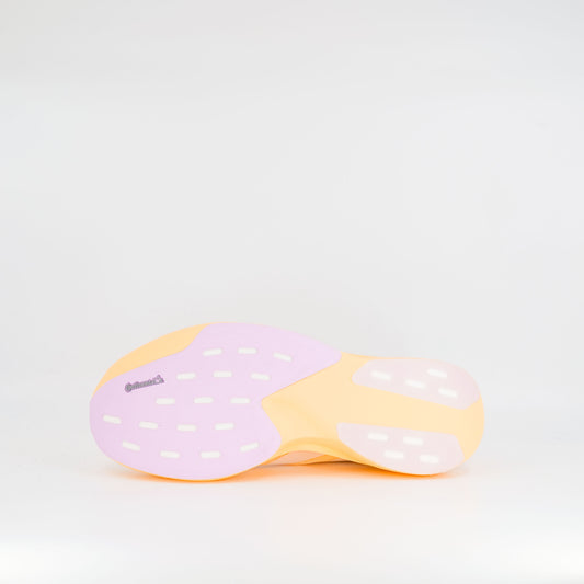 Adidas Adizero Evo SL (B Standard) Womens Ice Tangerine/Ice Gold Met/Bliss Lilac - Frontrunner Colombo