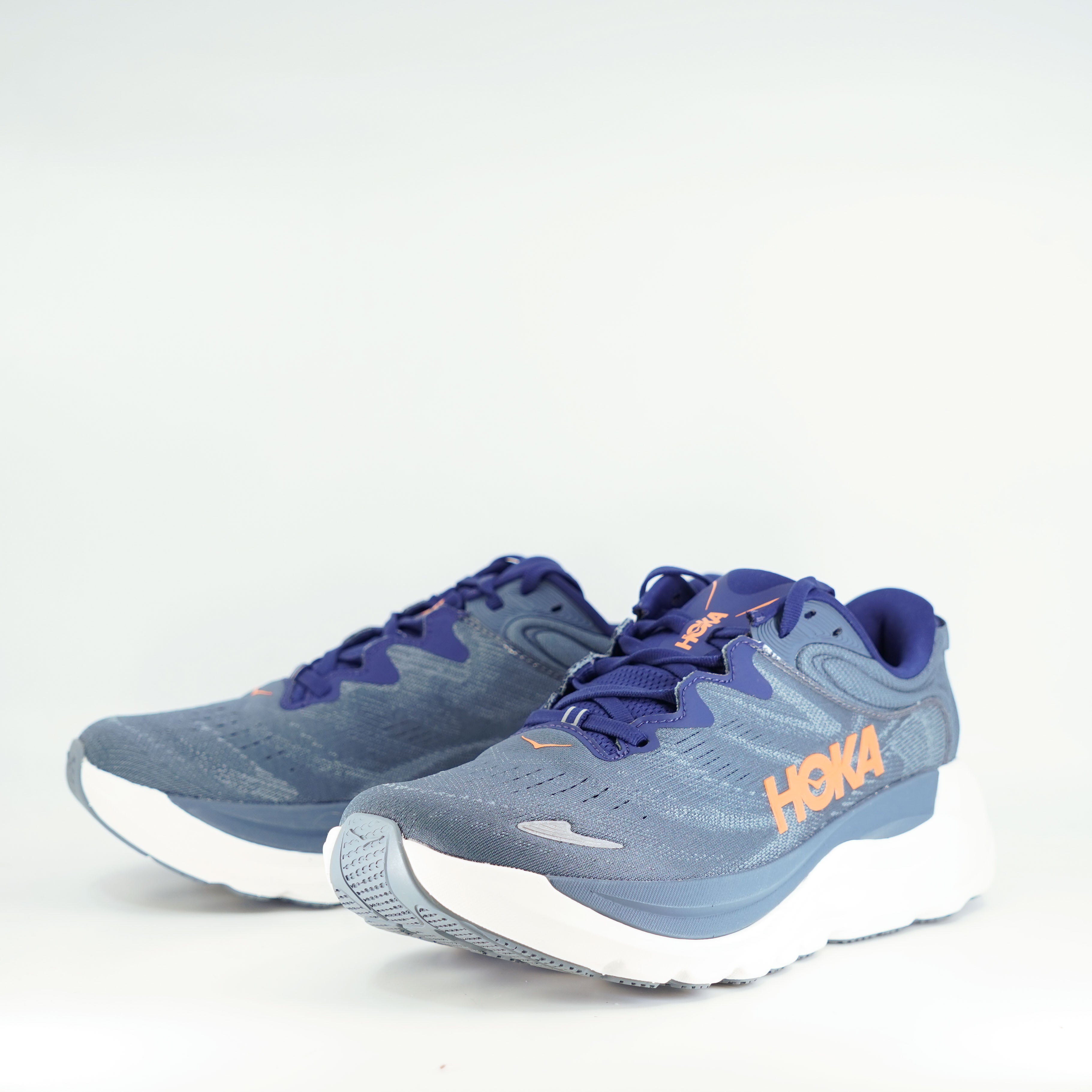 Hoka Gaviota 6 (2E Wide) Mens Midnight Blue/Faded Navy