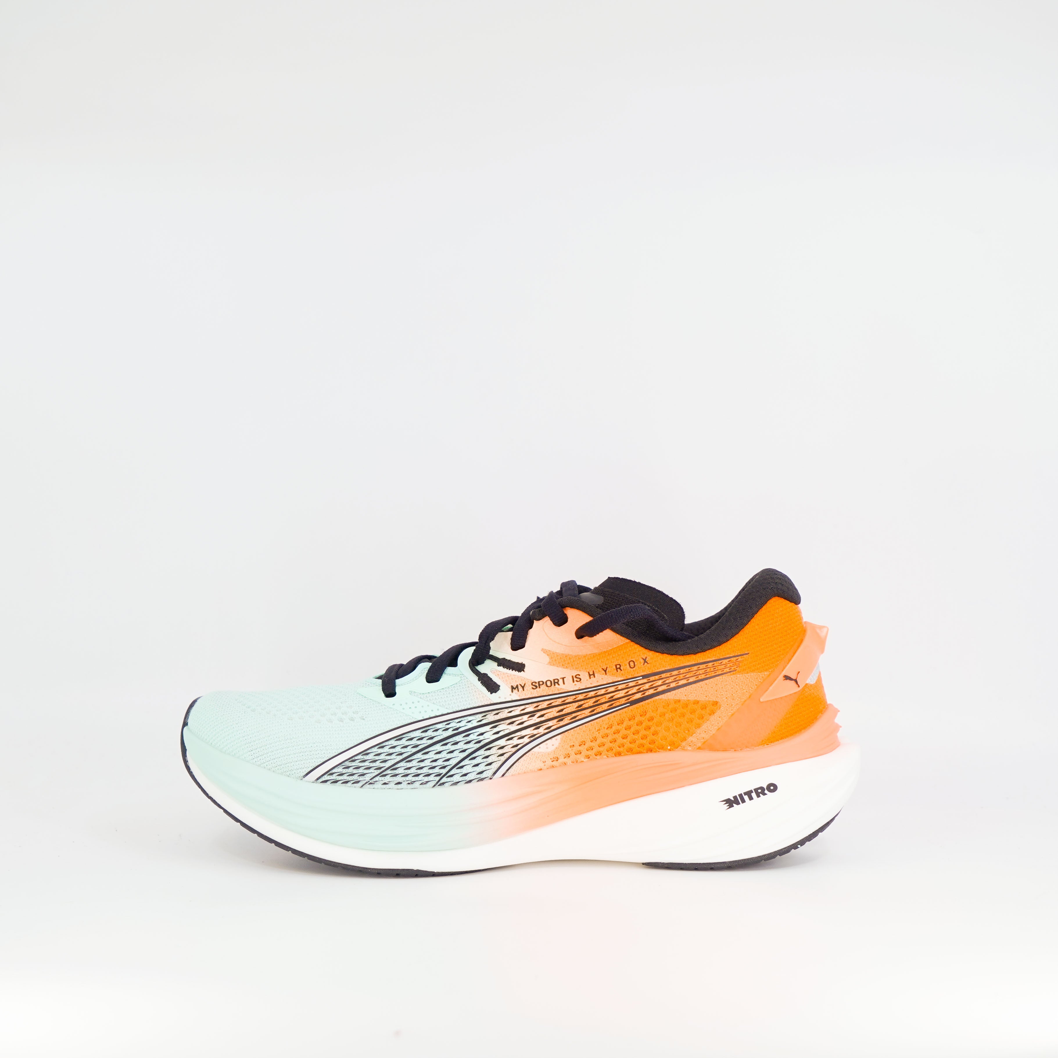 Puma Deviate Nitro 3 HYROX (B Standard) Womens Mint Melt/Glowing Red