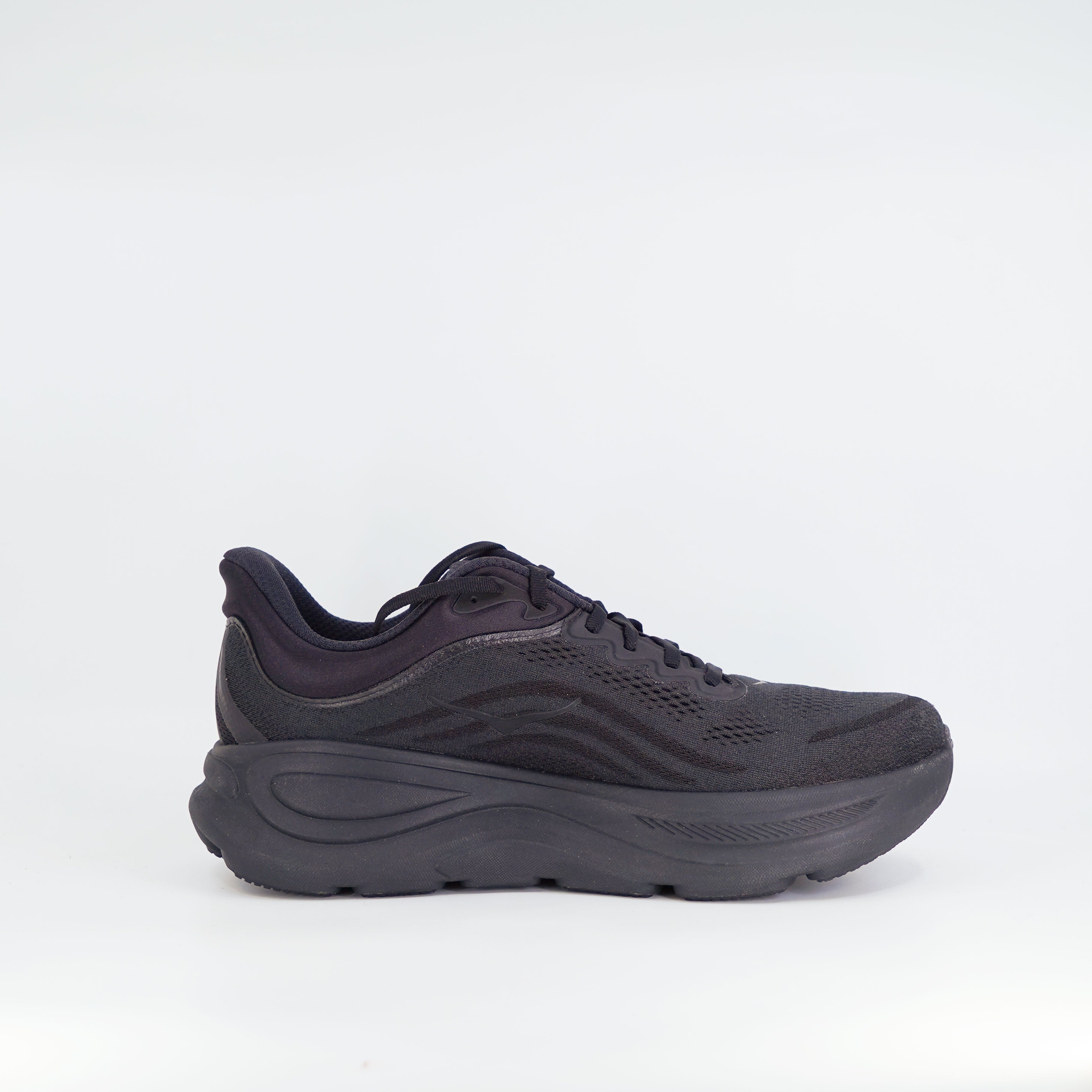 Hoka Bondi 9 (2E Wide) Mens Black/Black