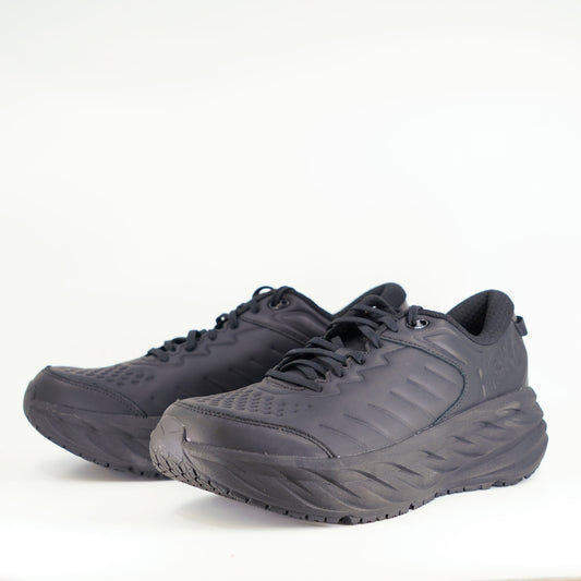 Hoka Bondi SR (D Wide) Womens Black/Black - Frontrunner Colombo