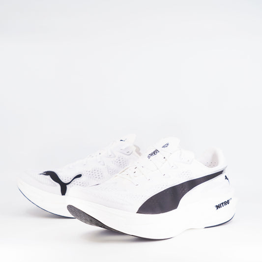 Puma Deviate Nitro Elite 4 (D Standard) Mens Puma White/Puma Black - Frontrunner Colombo
