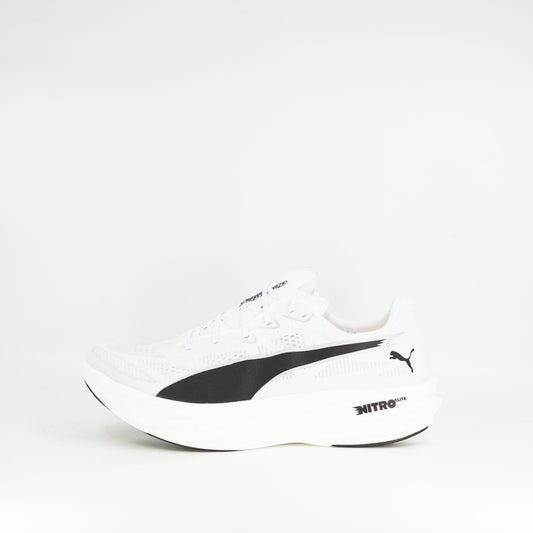 Puma Deviate Nitro Elite 4 (D Standard) Mens Puma White/Puma Black - Frontrunner Colombo