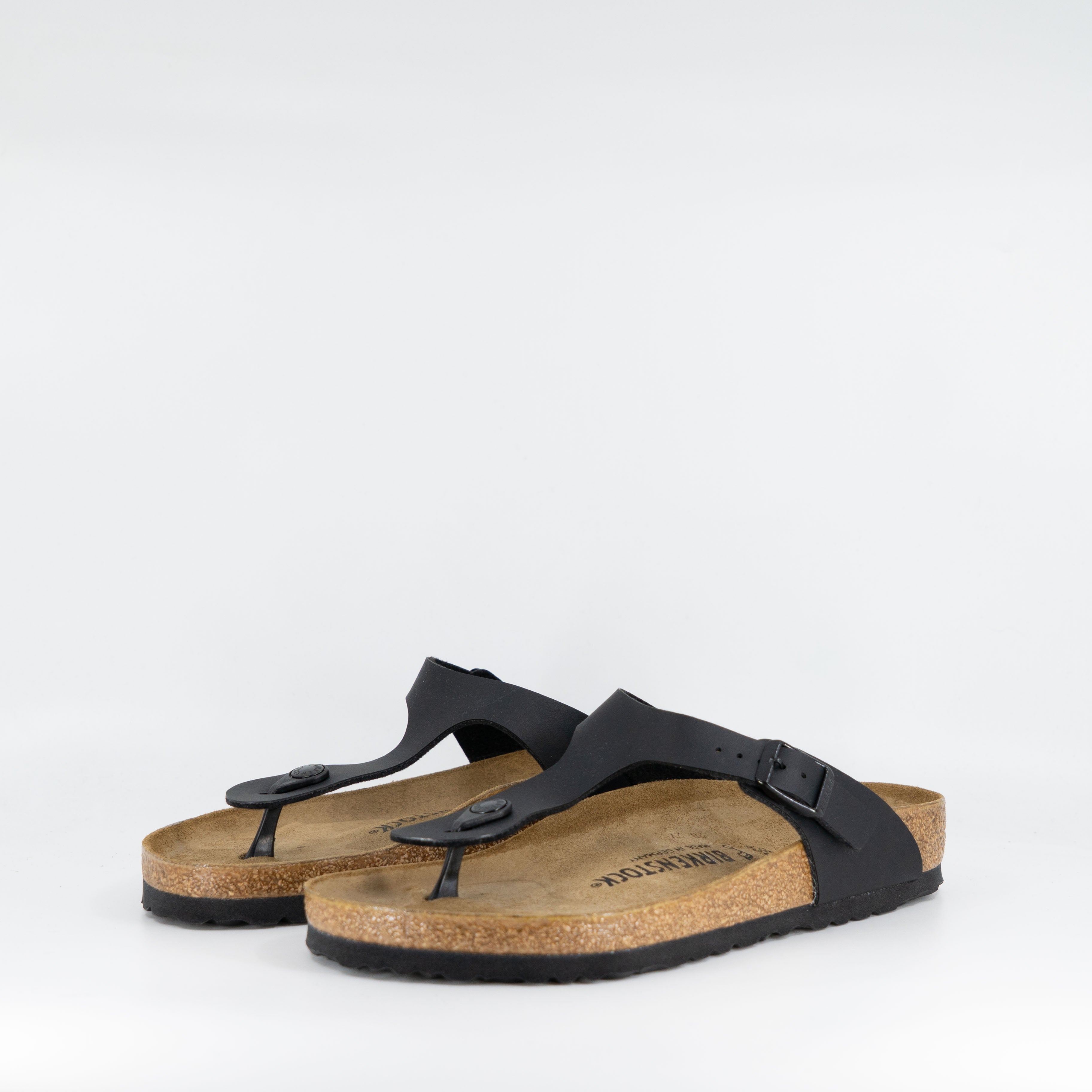 Birkenstock Gizeh Birko-Flor (Regular) Black - Frontrunner Colombo