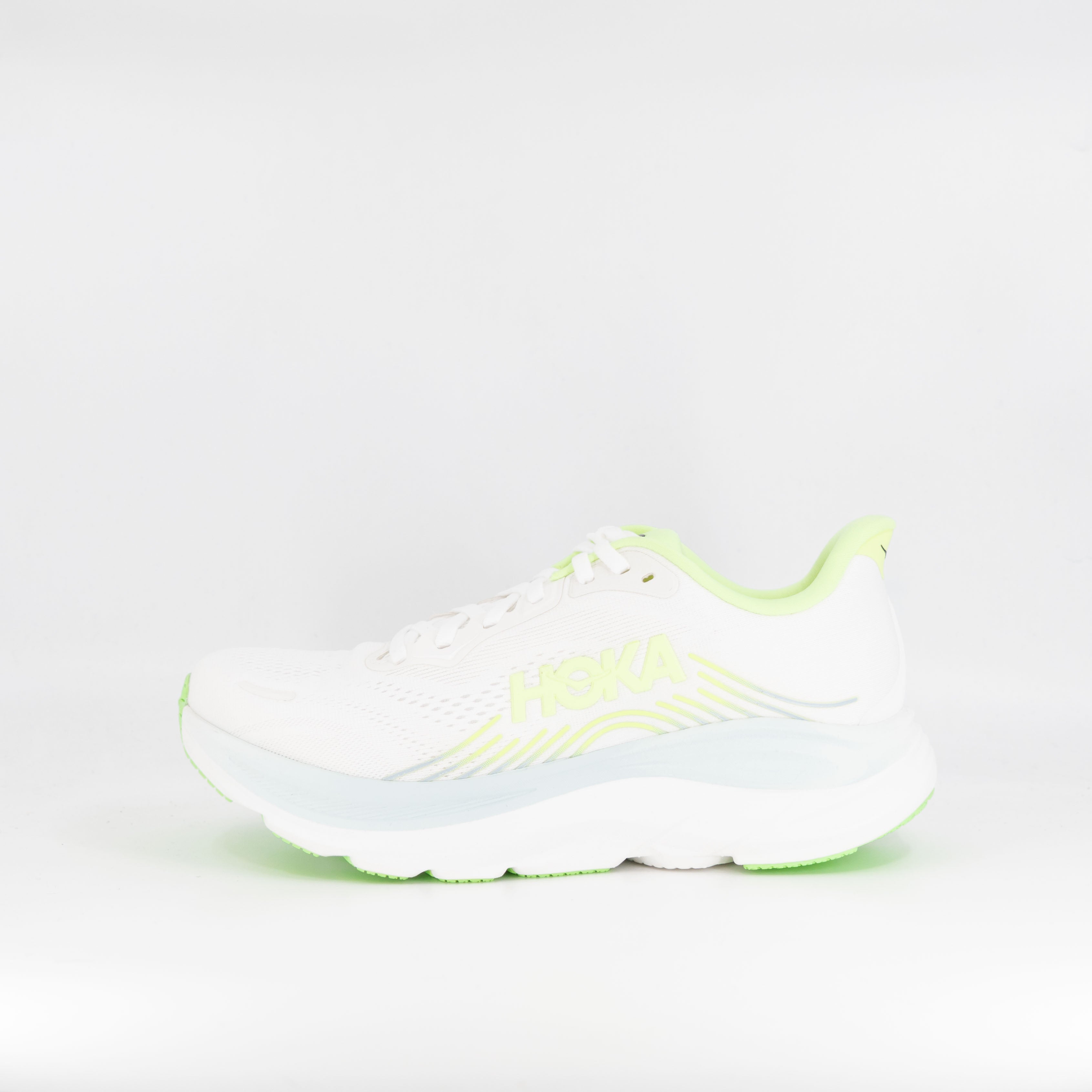 Hoka Clifton 11 (B Standard) Womens Frost / Neon Yuzu