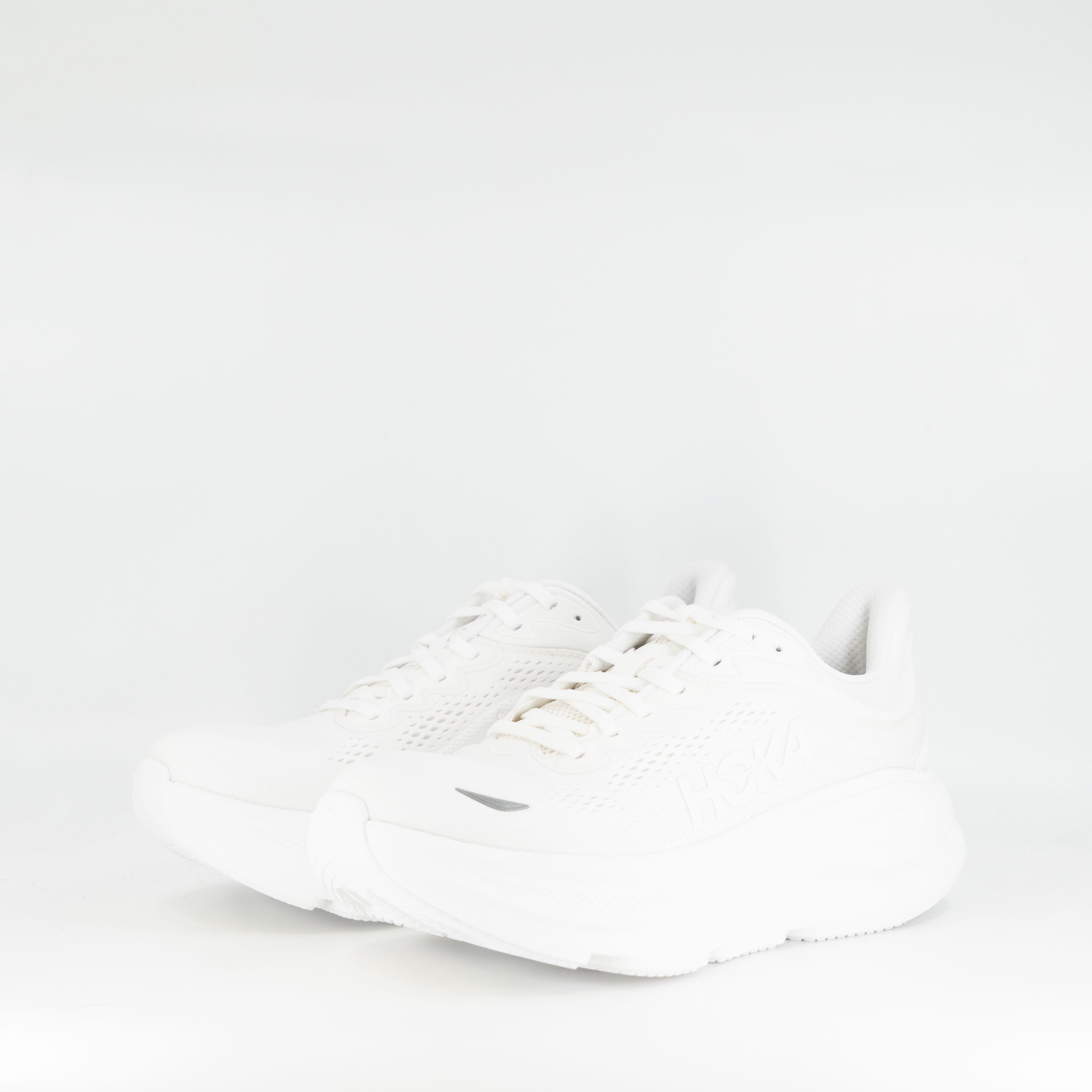 Hoka Bondi 9 (B Standard) Womens White/White - Frontrunner Colombo