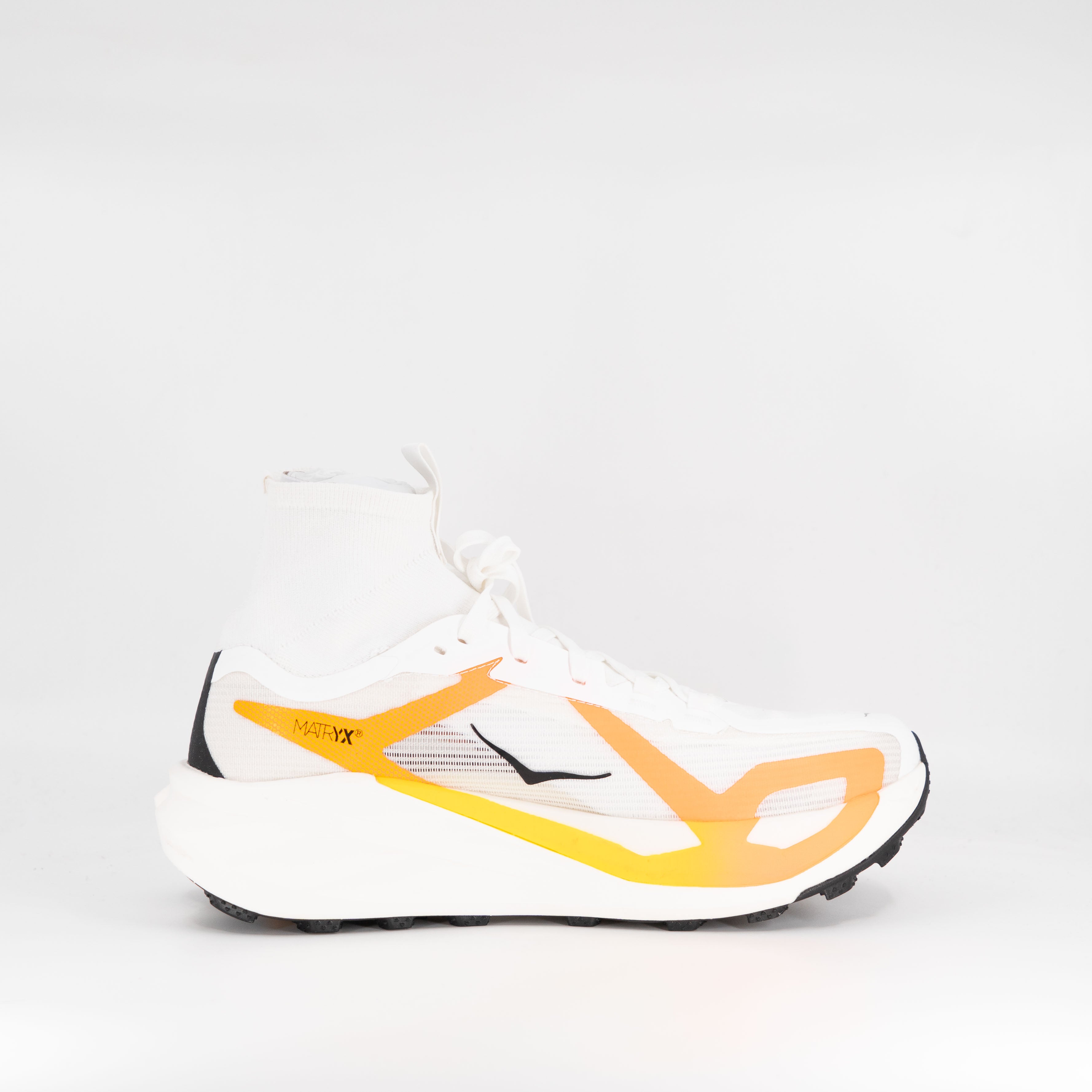 Hoka Tecton x4 (B Standard) Womens Frost Neon/Tangerine