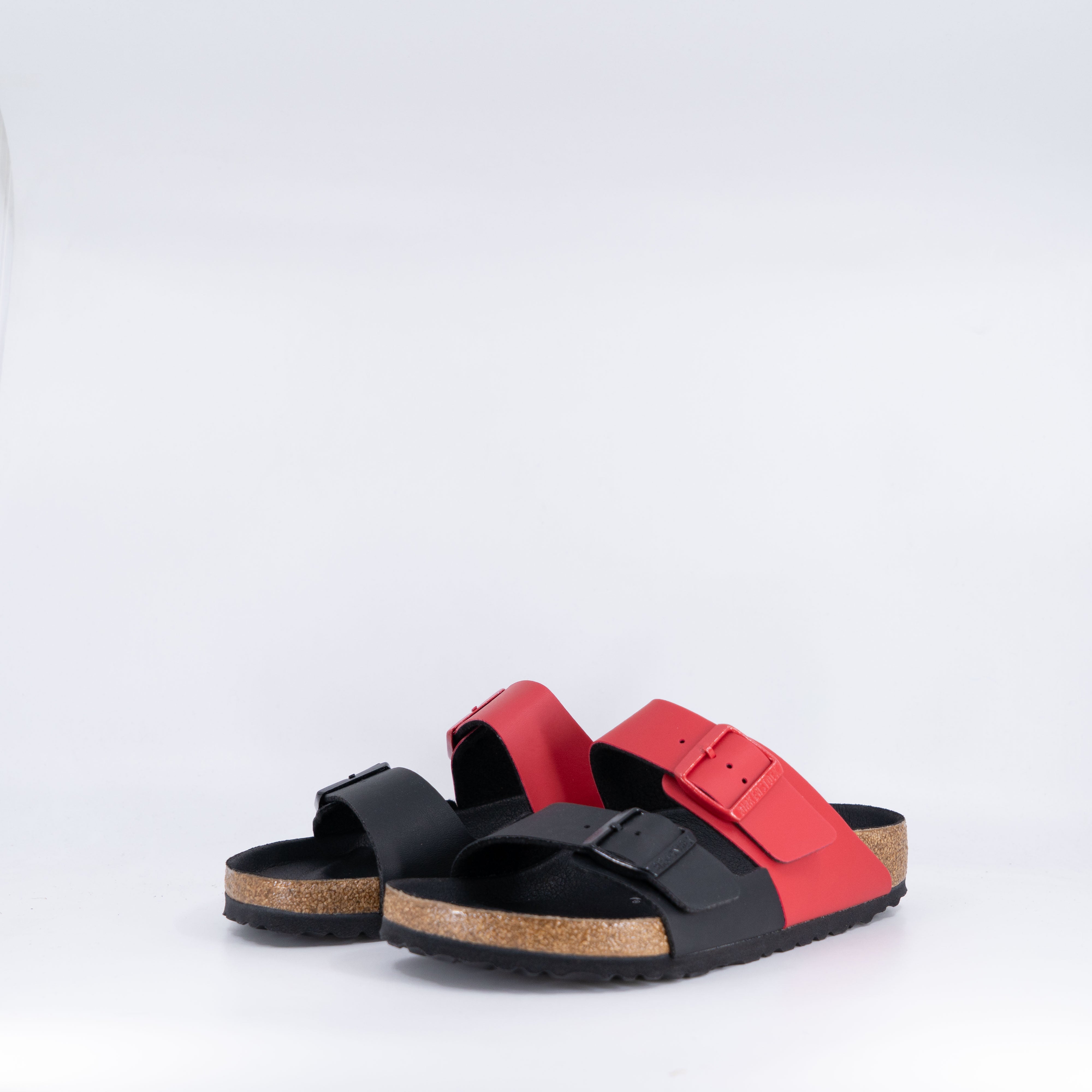 Birkenstock Arizona Split Birko-Flor (Regular) Icy Active Red - Frontrunner Colombo