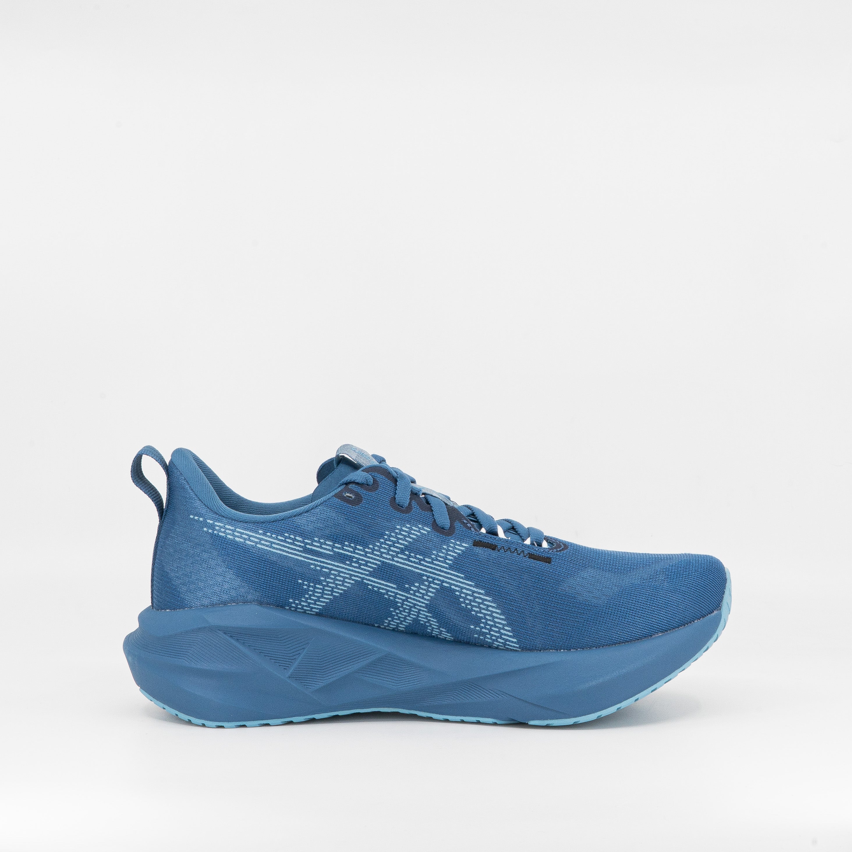 Asics Novablast 5 (B Standard) Womens Winter Sea/Still Water - Frontrunner Colombo