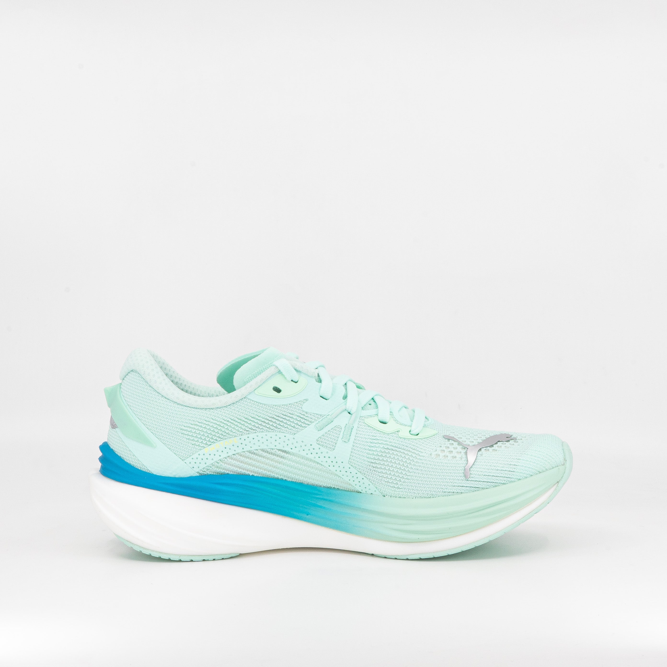 Puma Deviate Nitro 3 (B Standard) Womens Mint Melt-Speed Blue - Frontrunner Colombo