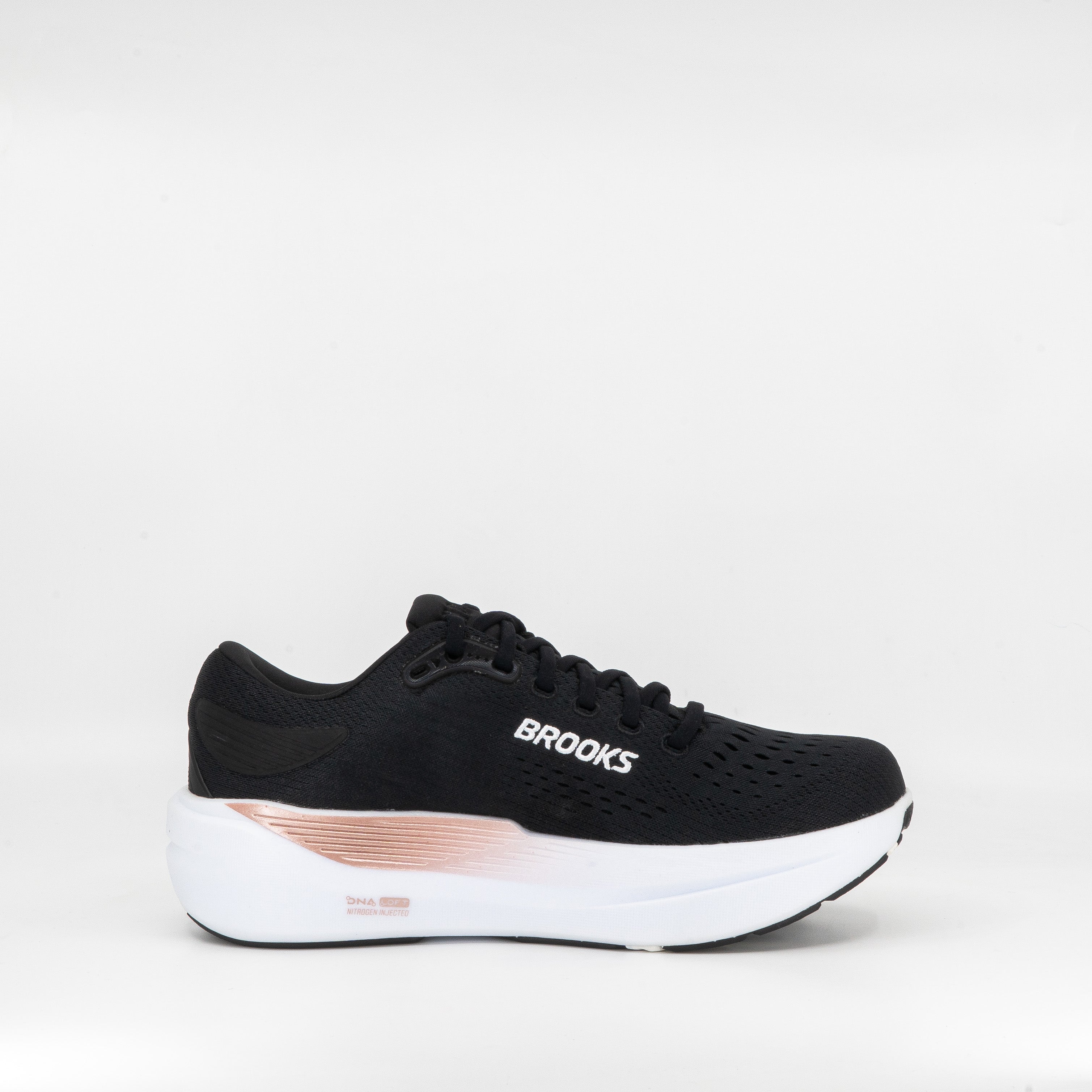 Brooks Ghost Max 3 (D Wide) Womens Black/Rose Gold - Frontrunner Colombo