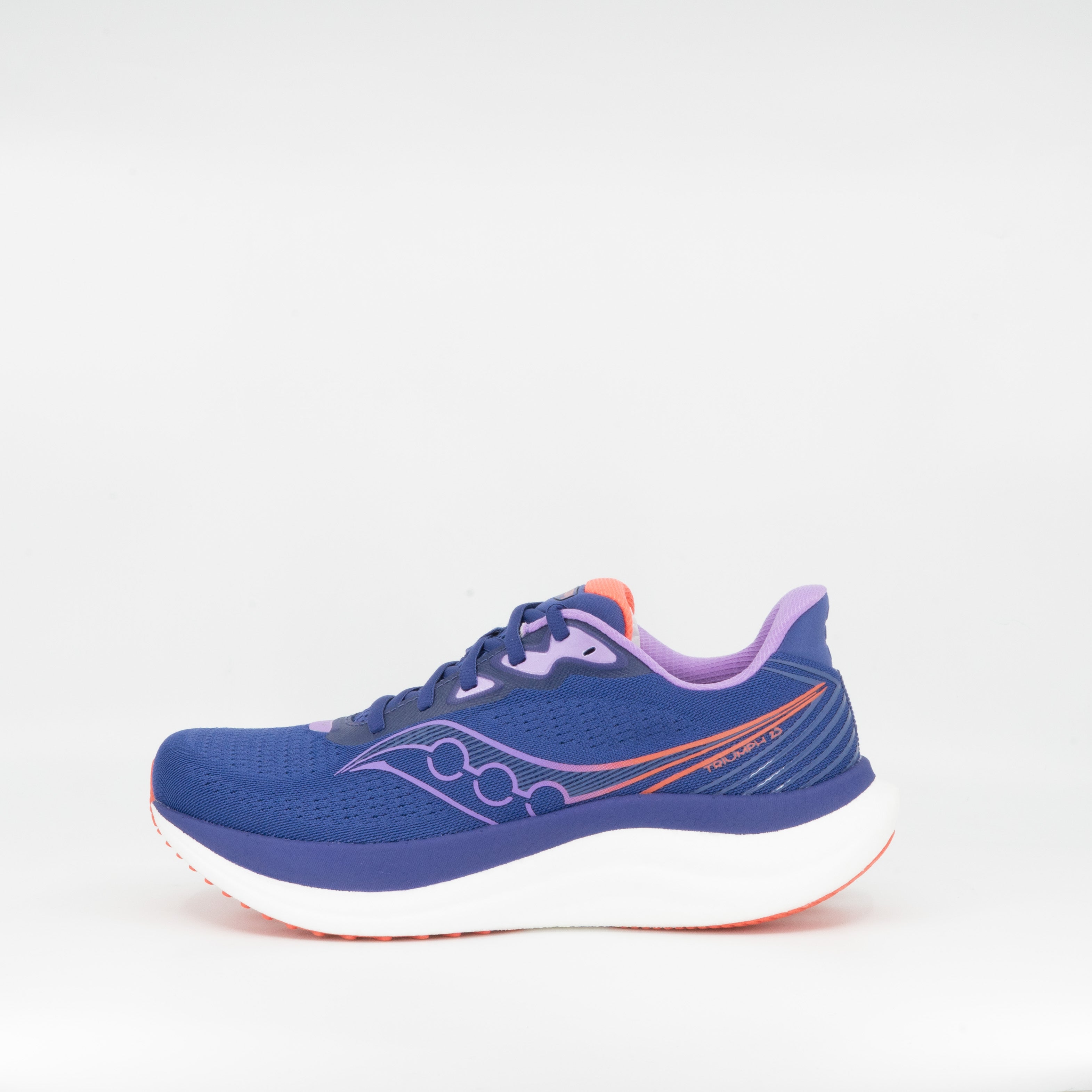 Saucony Triumph 23 (B standard) Marine/Coral Womens - Frontrunner Colombo