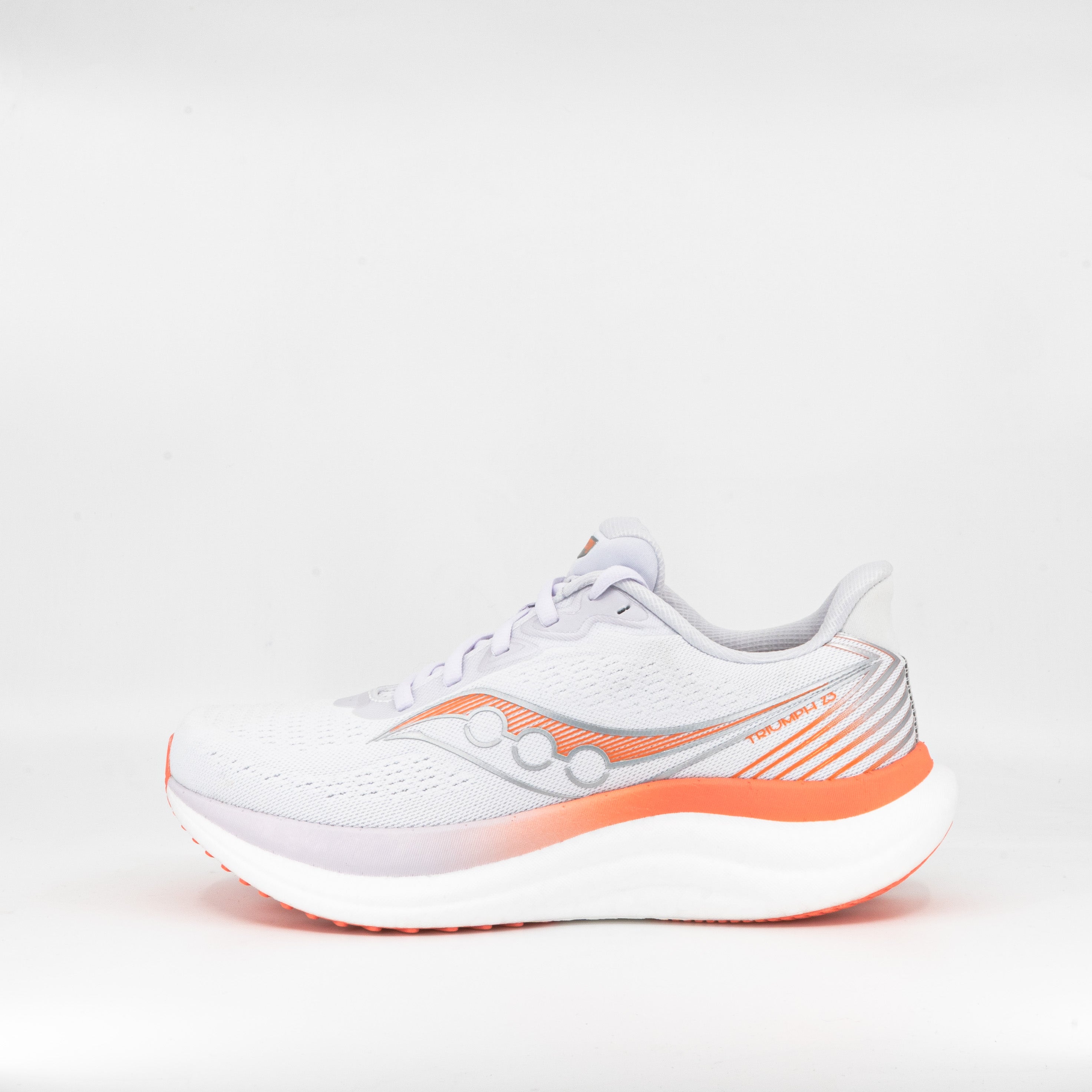 Saucony Triumph 23 (D wide) White/Wistful Womens - Frontrunner Colombo