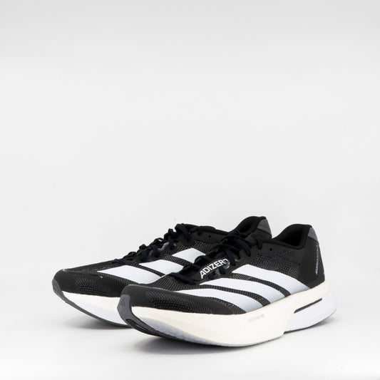 Adidas Adizero Boston 13 (B Standard) Womens Core Black/Cloud White/Grey Five - Frontrunner Colombo