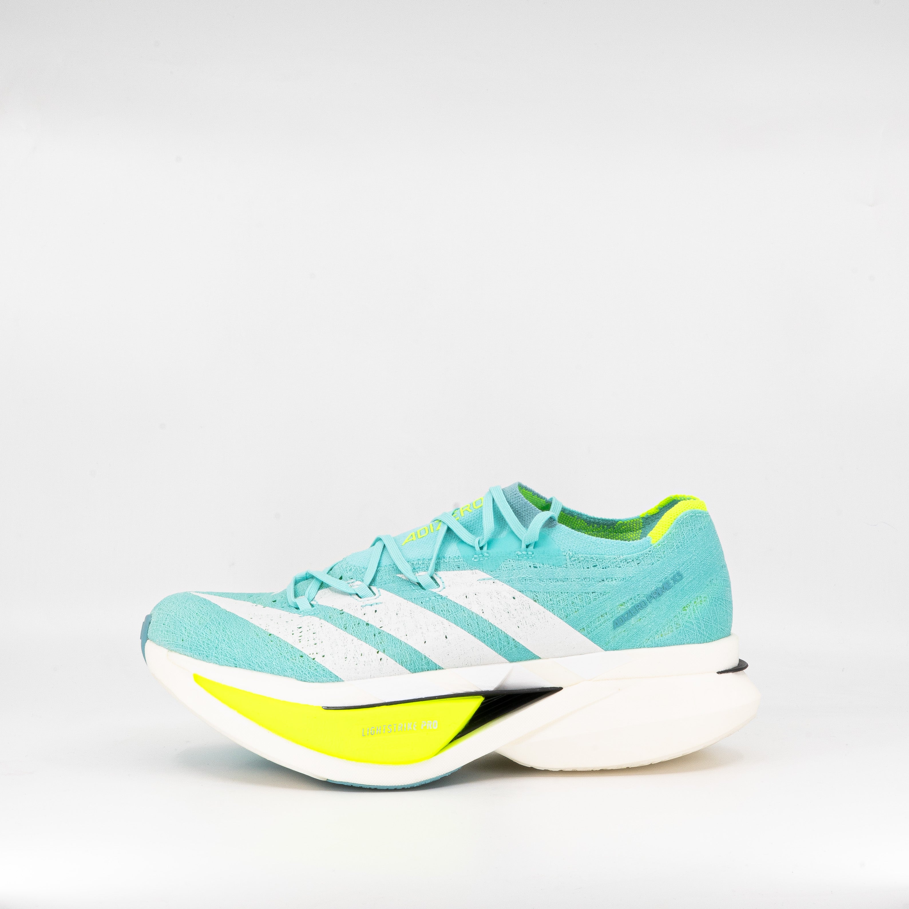 Adidas Adizero Prime X3 Strung (D Standard) Mens Flash Aqua/Lucid Lemon - Frontrunner Colombo