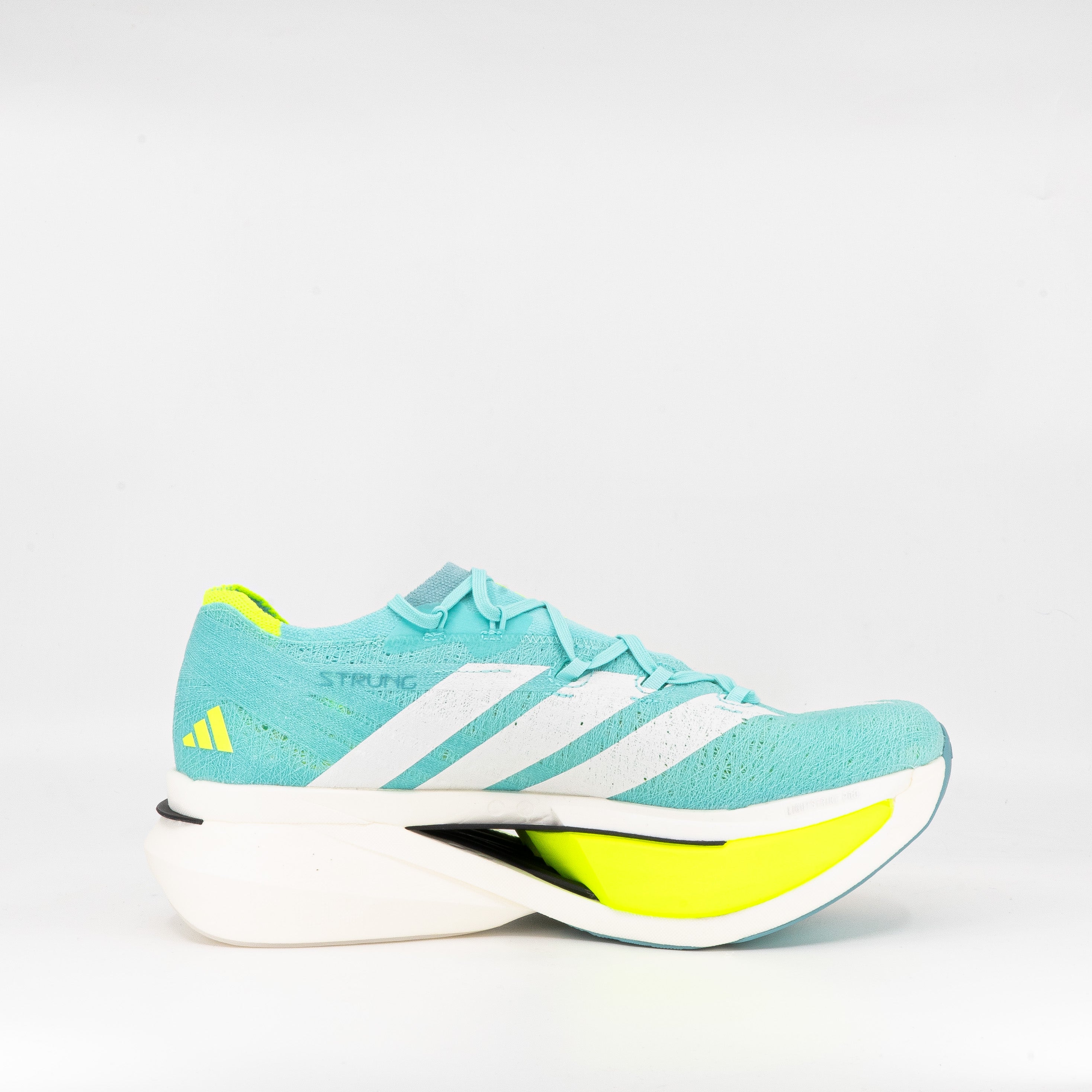 Adidas Adizero Prime X3 Strung (D Standard) Mens Flash Aqua/Lucid Lemon - Frontrunner Colombo