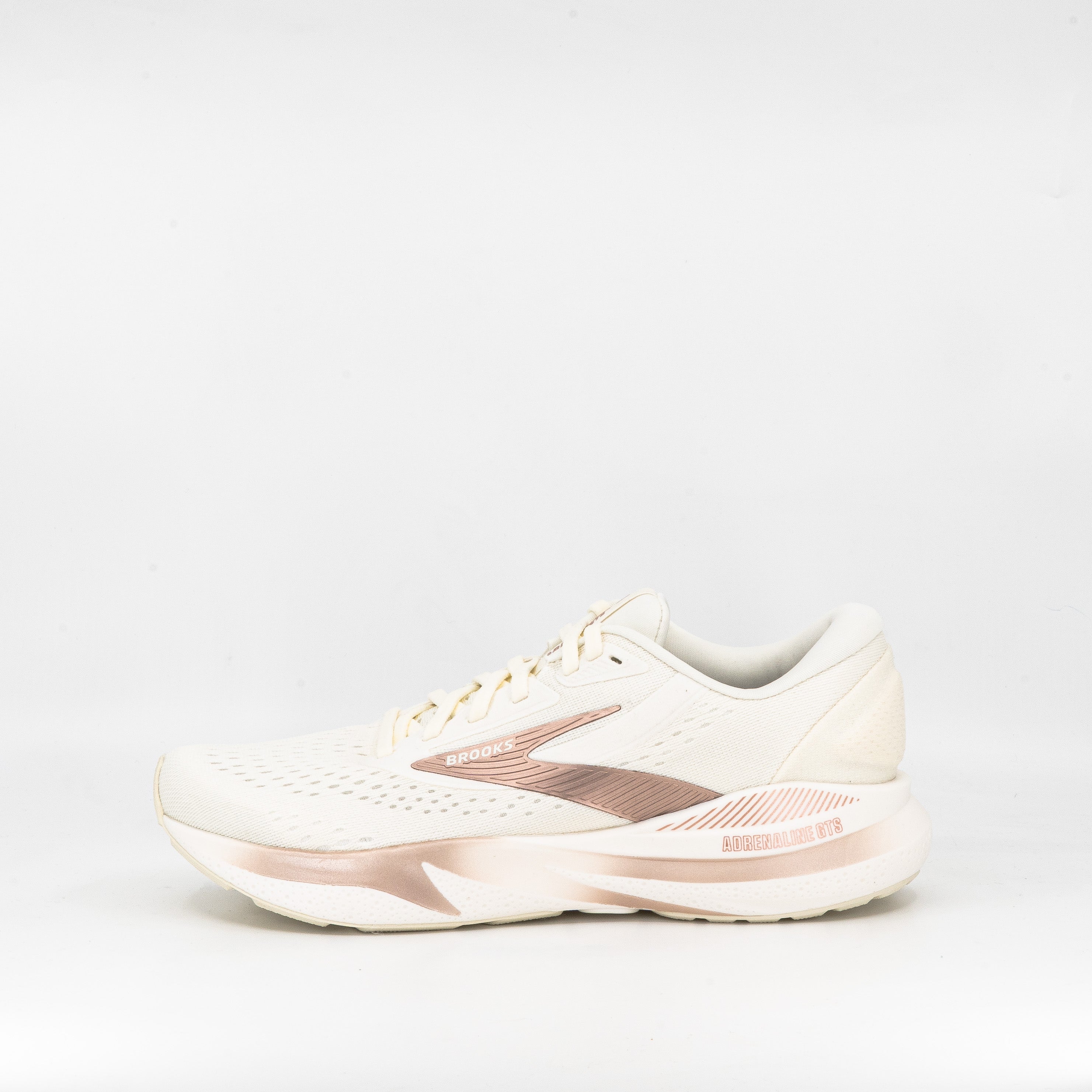 Brooks Adrenaline GTS 24 (B Standard) 24 Womens Coconut/Rose Gold/White - Frontrunner Colombo