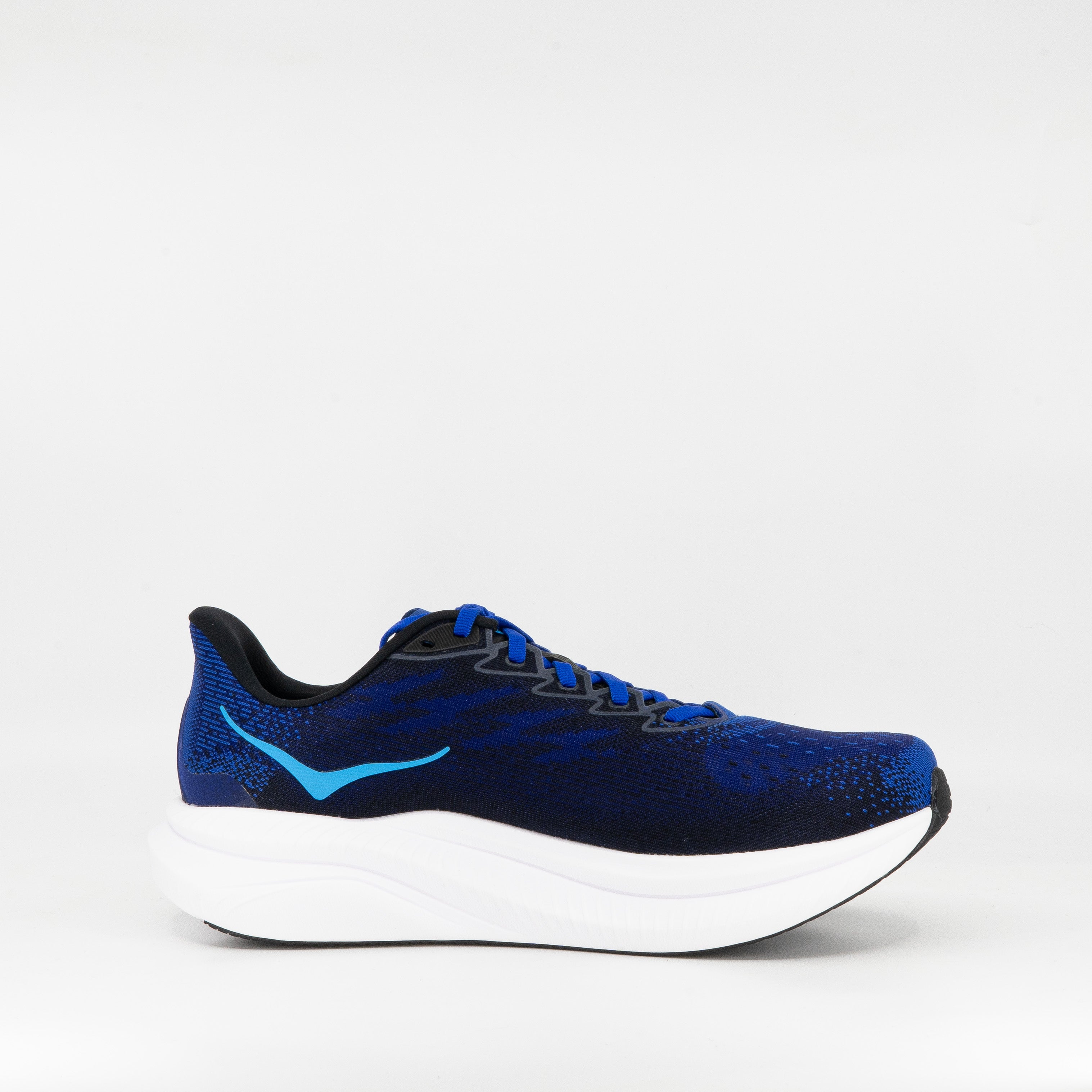 Hoka Mach 6 (2E Wide) Mens Black/Night Sky - Frontrunner Colombo