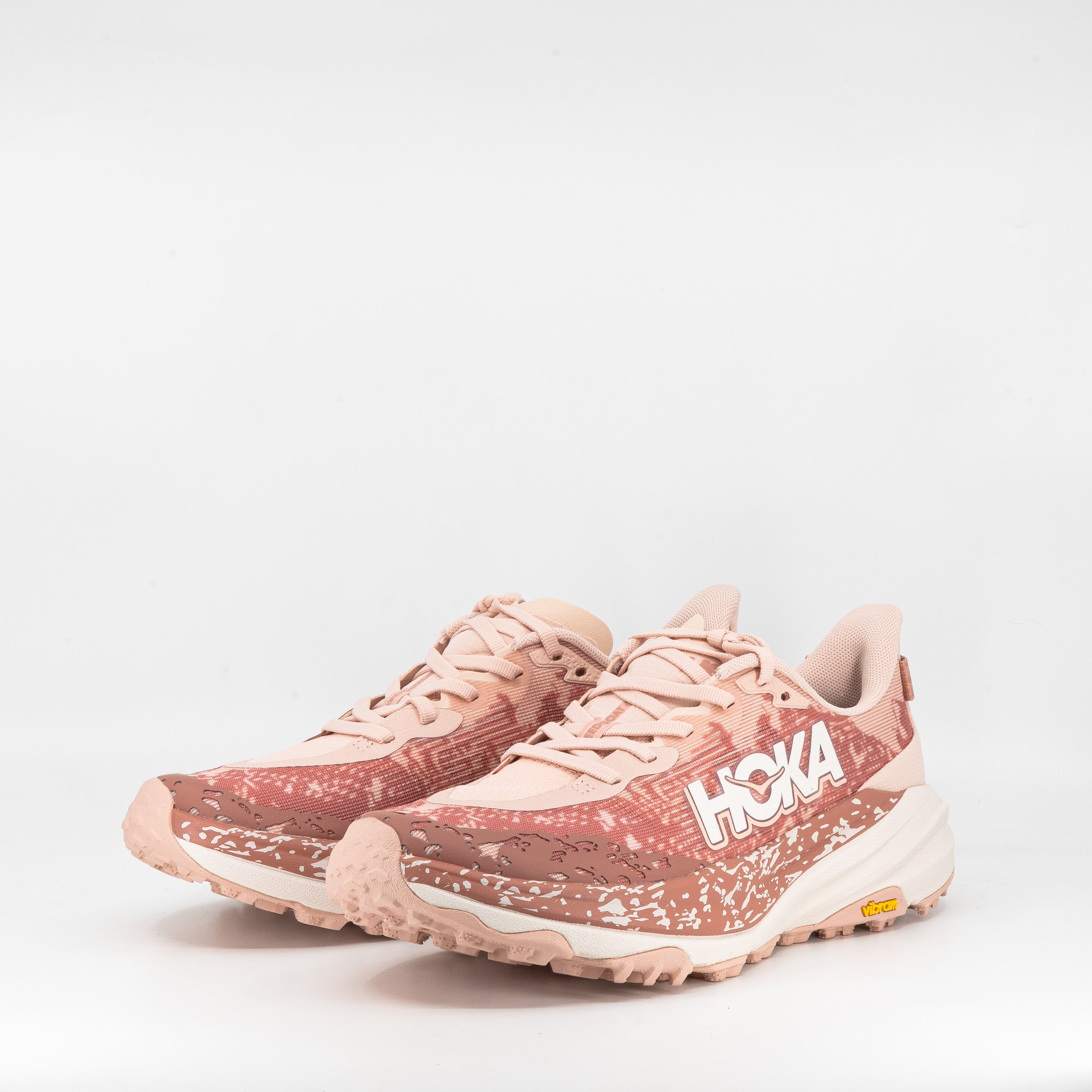 Hoka Speedgoat 6 (B Standard) Womens Rose Latte/Blush - Frontrunner Colombo