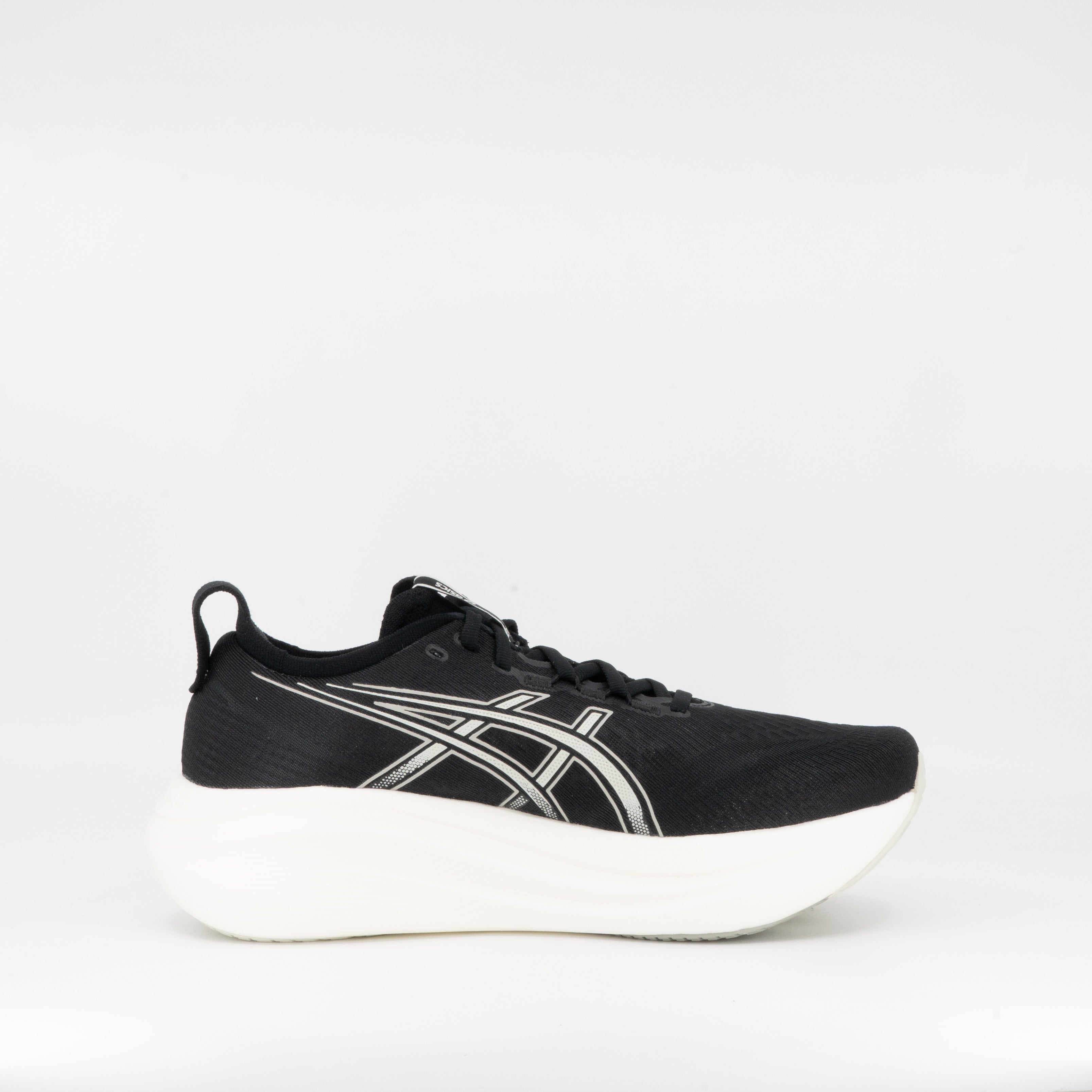 Asics Nimbus 27 (B Standard) Womens Black/Lake Grey - Frontrunner Colombo