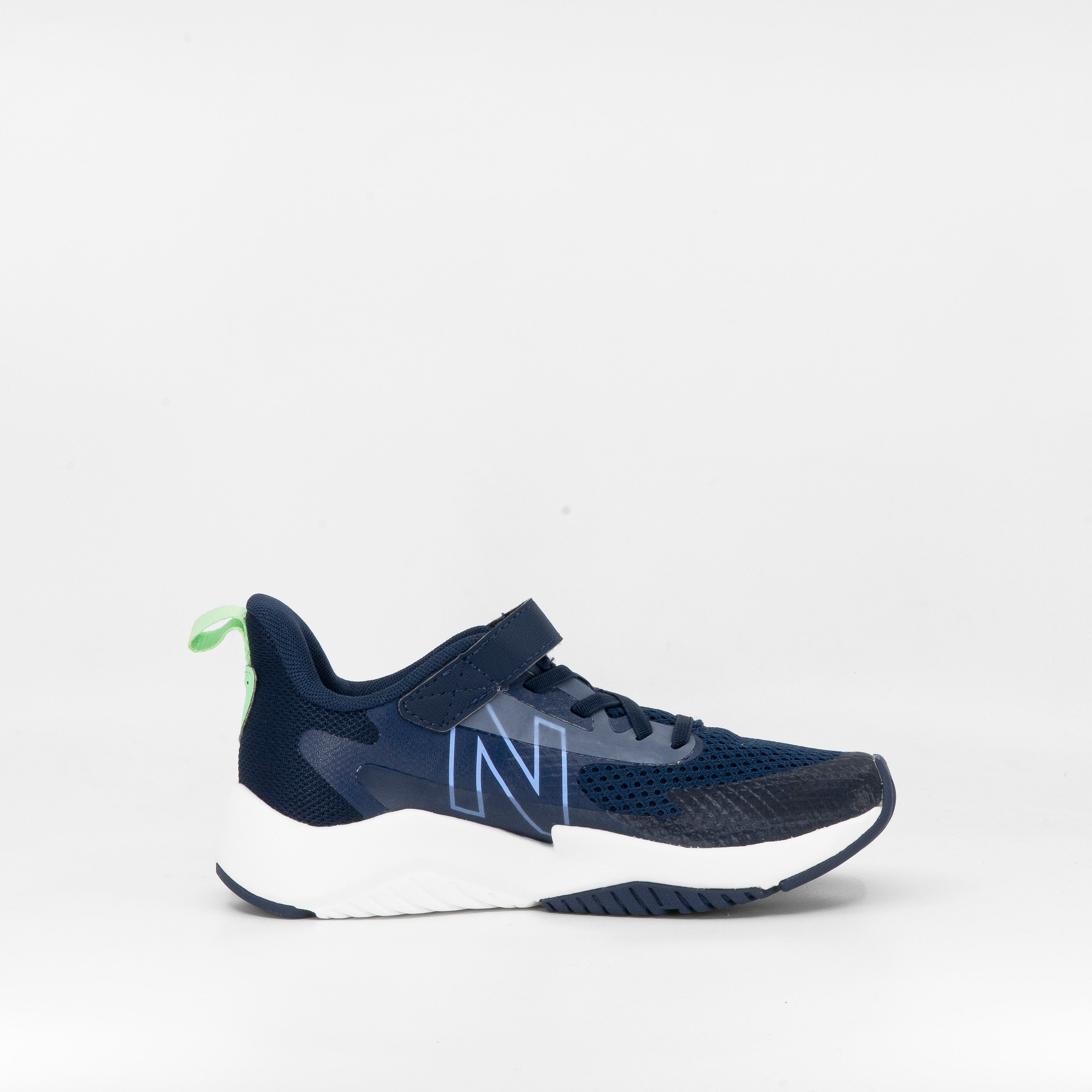 New Balance Rave Run v2 (Kids) Navy Electric Sky Sweetgrass - Frontrunner Colombo