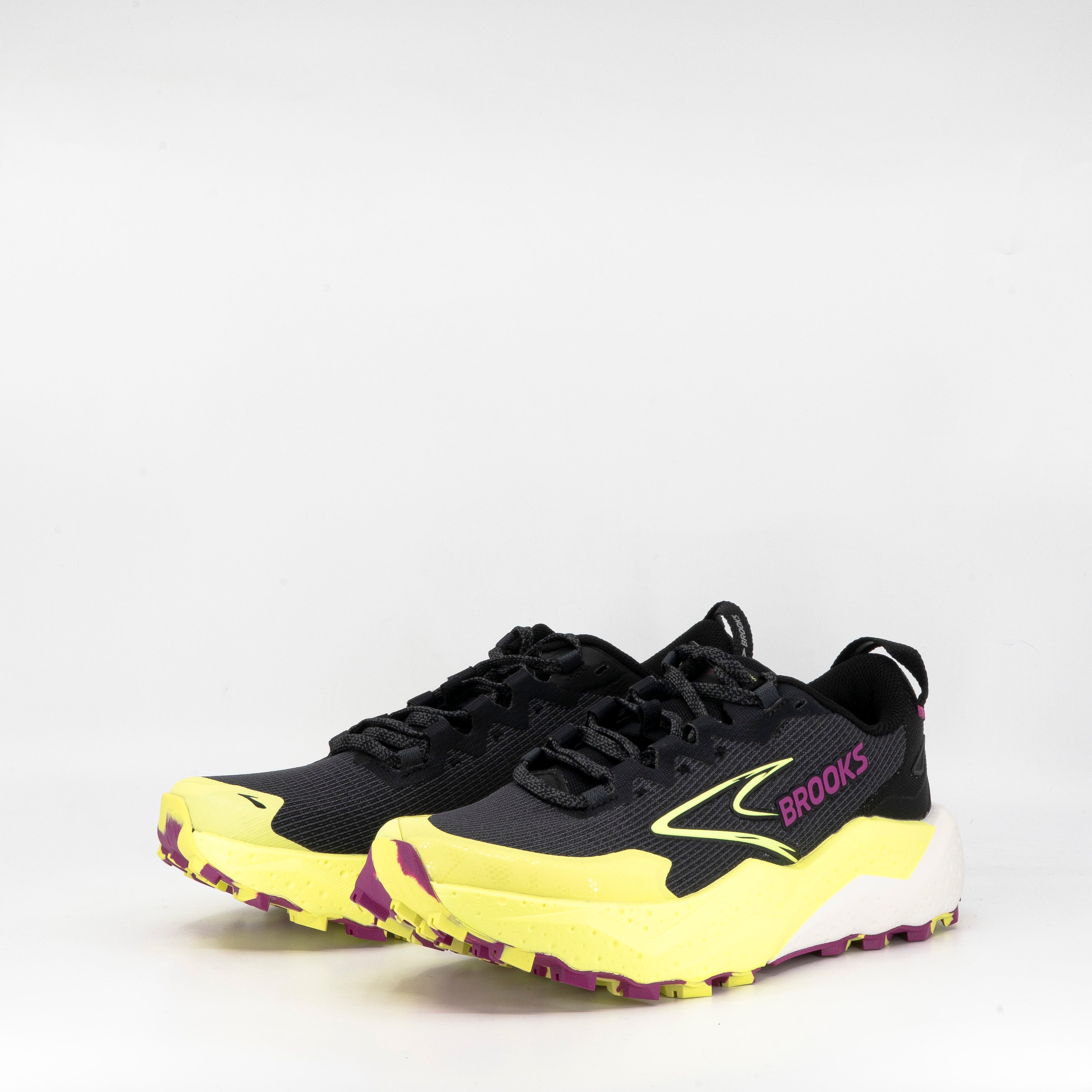 Brooks Caldera 8 (B Standard) Womens Grey/Black/Lime - Frontrunner Colombo
