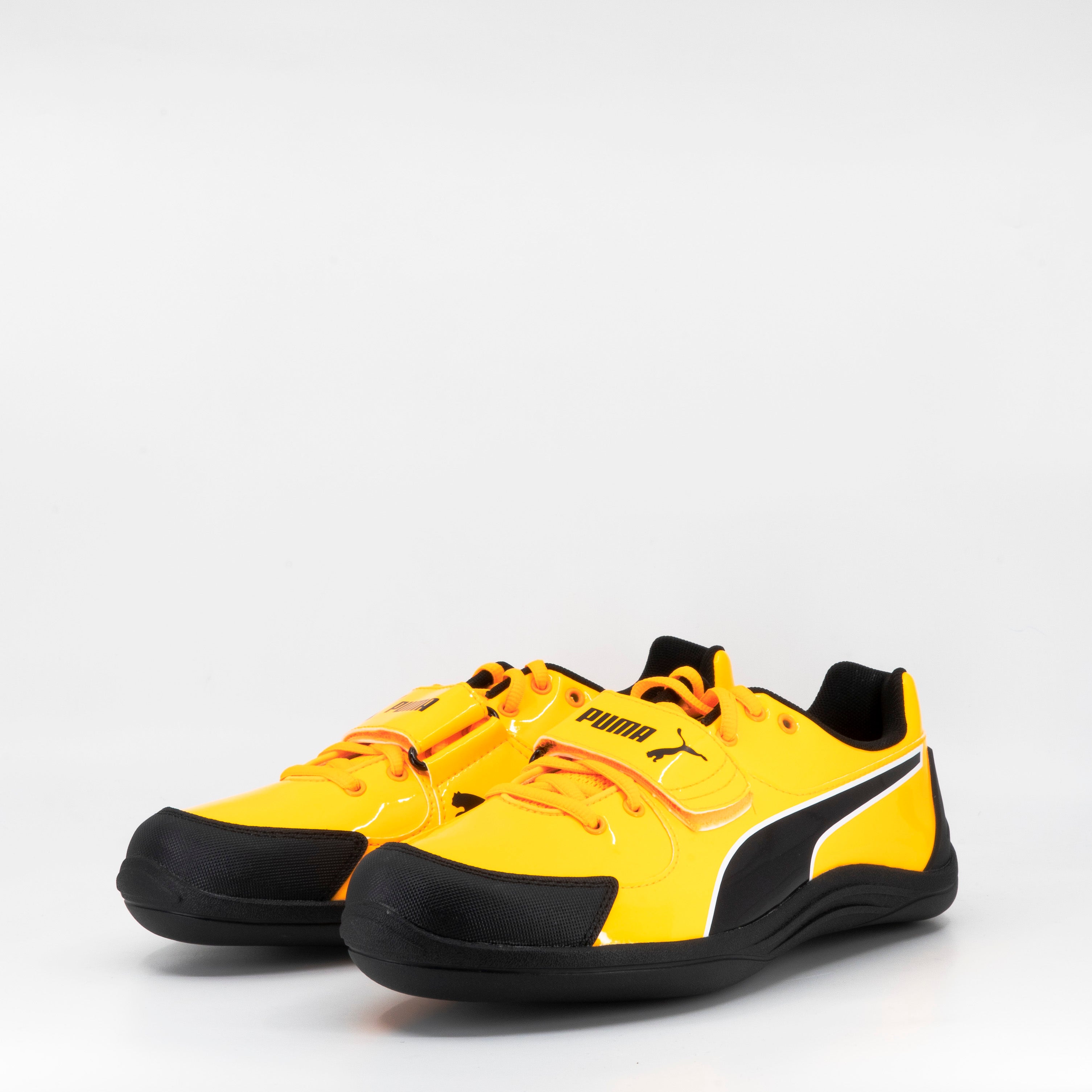 Puma evoSpeed Throw 10.5 (D Standard) Unisex Puma Black/Puma White - Frontrunner Colombo