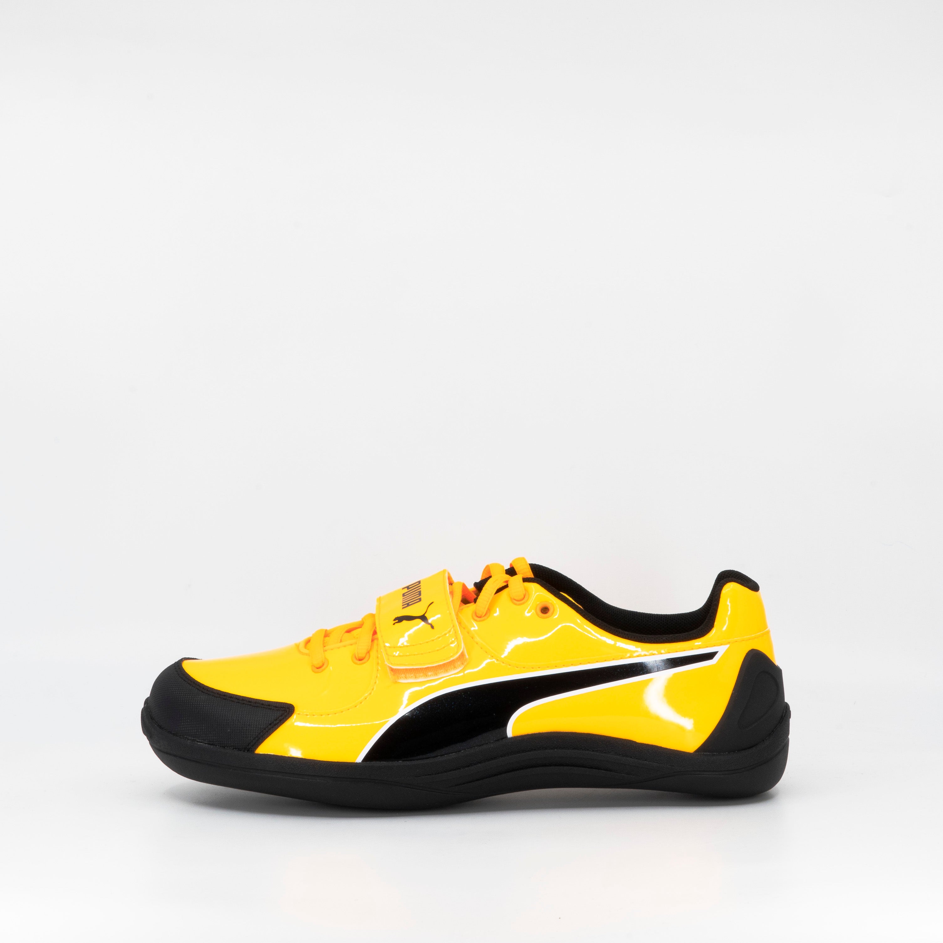 Puma evoSpeed Throw 10.5 (D Standard) Unisex Puma Black/Puma White - Frontrunner Colombo