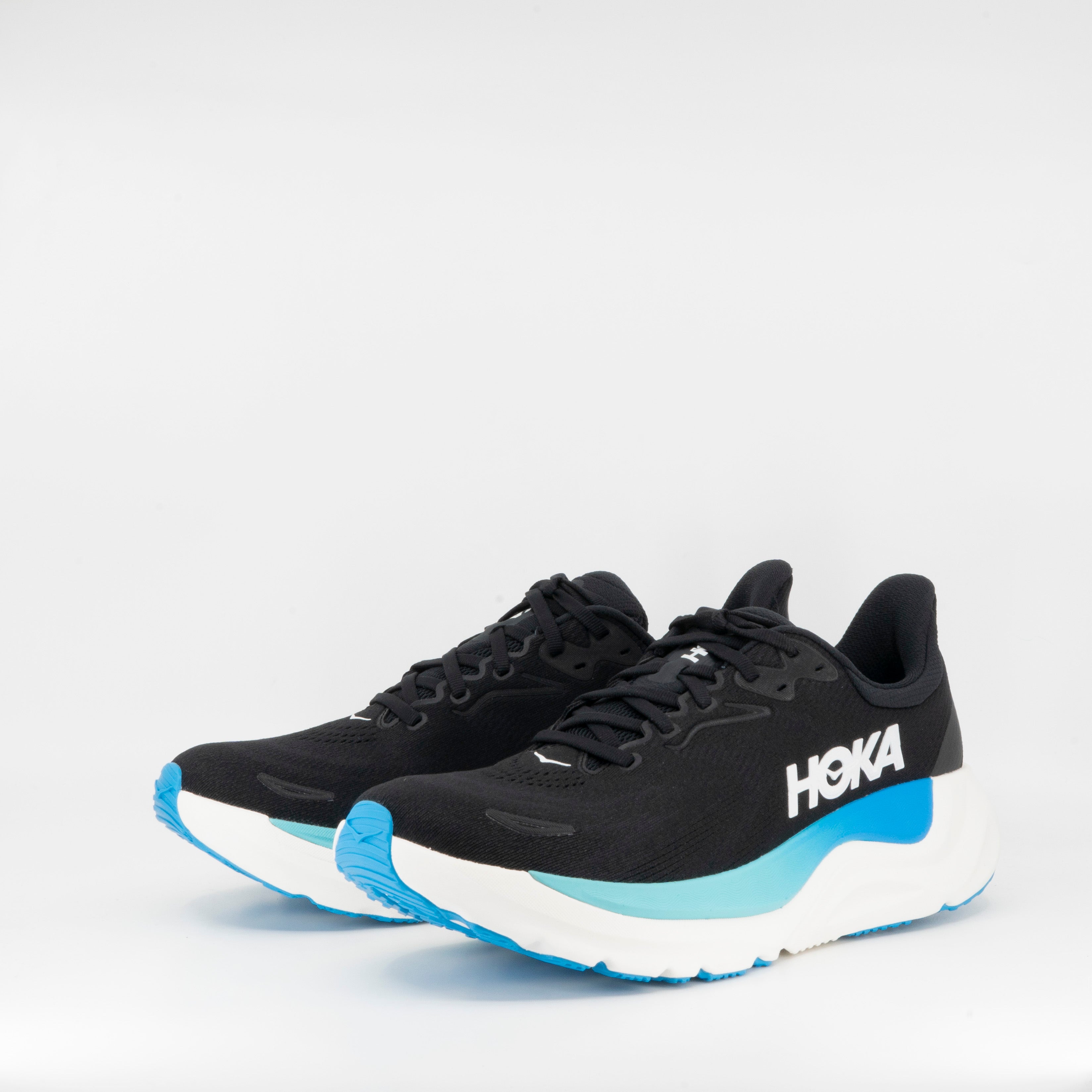 Hoka Arahi 8 (D Standard) Mens Black/Skyward Blue - Frontrunner Colombo