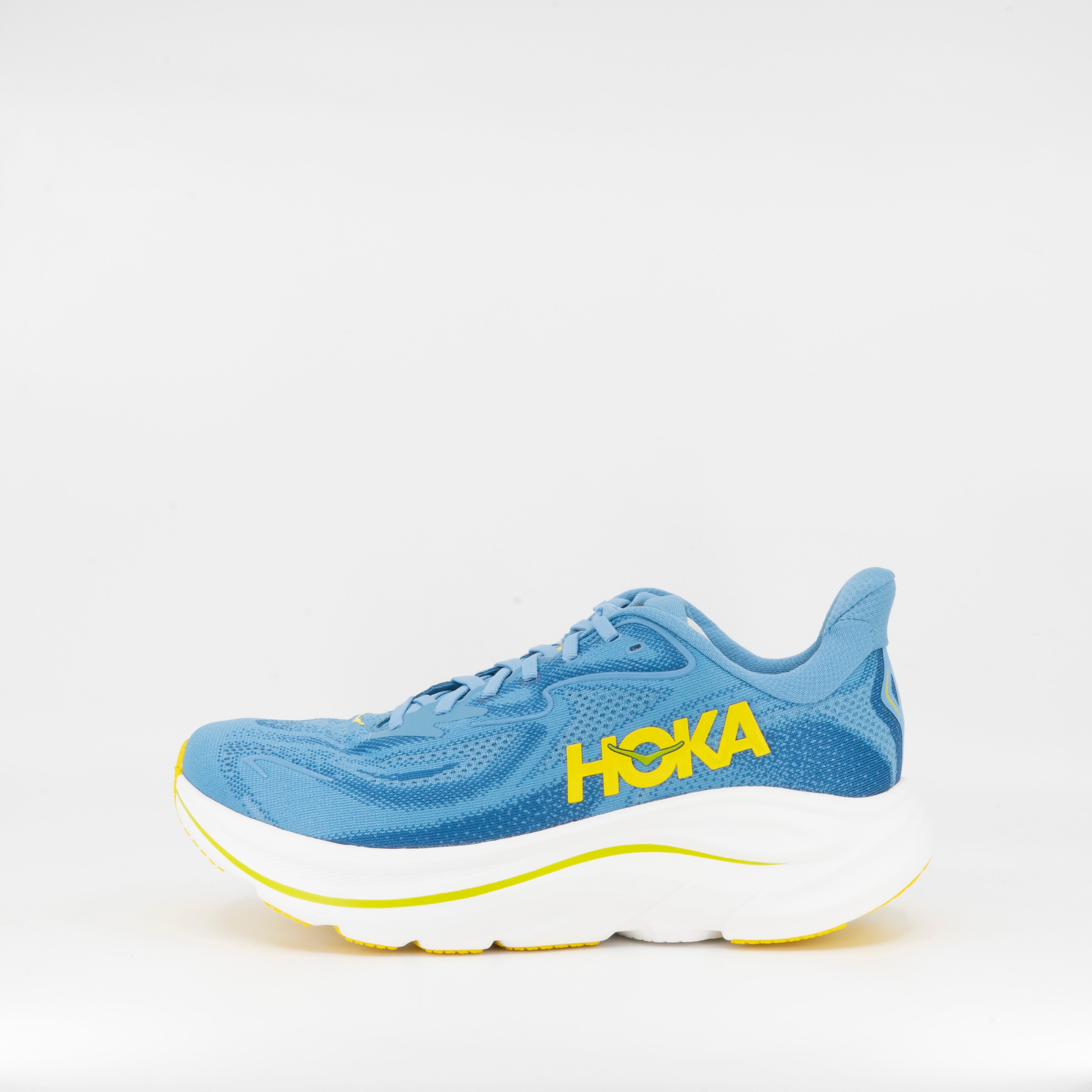 Hoka Clifton 10 (2E Wide) Mens Alpine Blue/Foggy Night - Frontrunner Colombo
