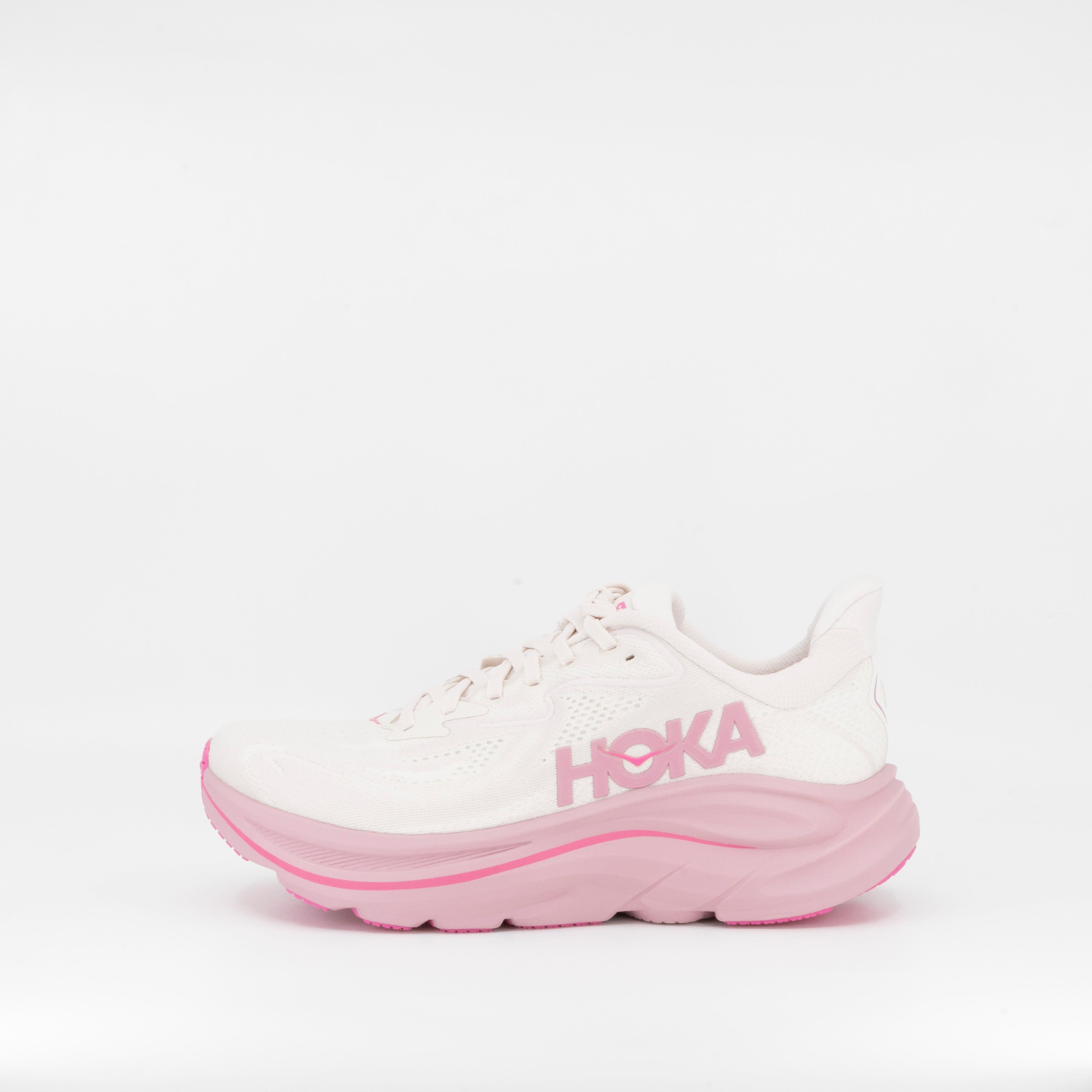 Hoka Clifton 10 (B Standard) Womens Rose Cream/Dried Rose - Frontrunner Colombo