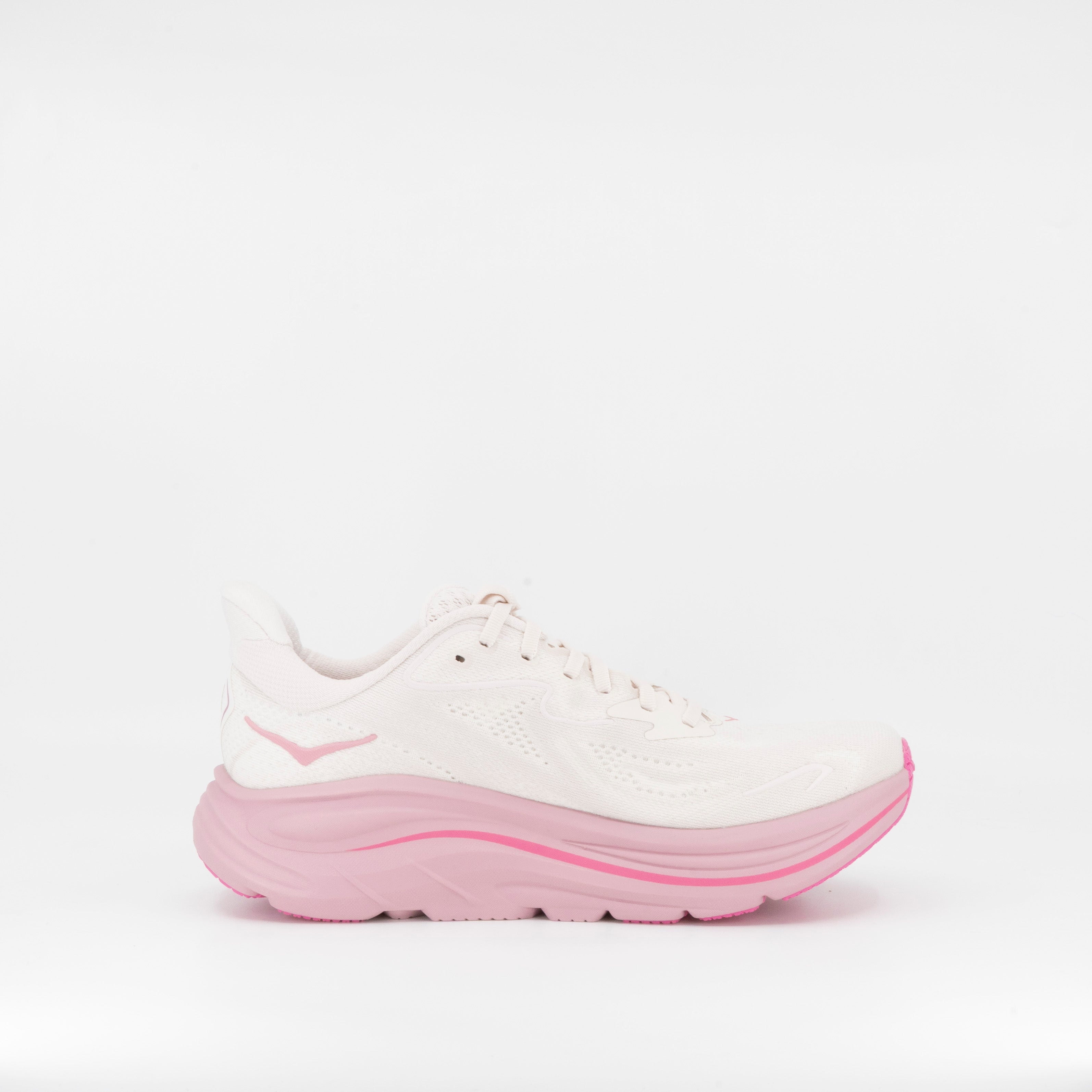 Hoka Clifton 10 (D Wide) Womens Rose Cream/Dried Rose - Frontrunner Colombo