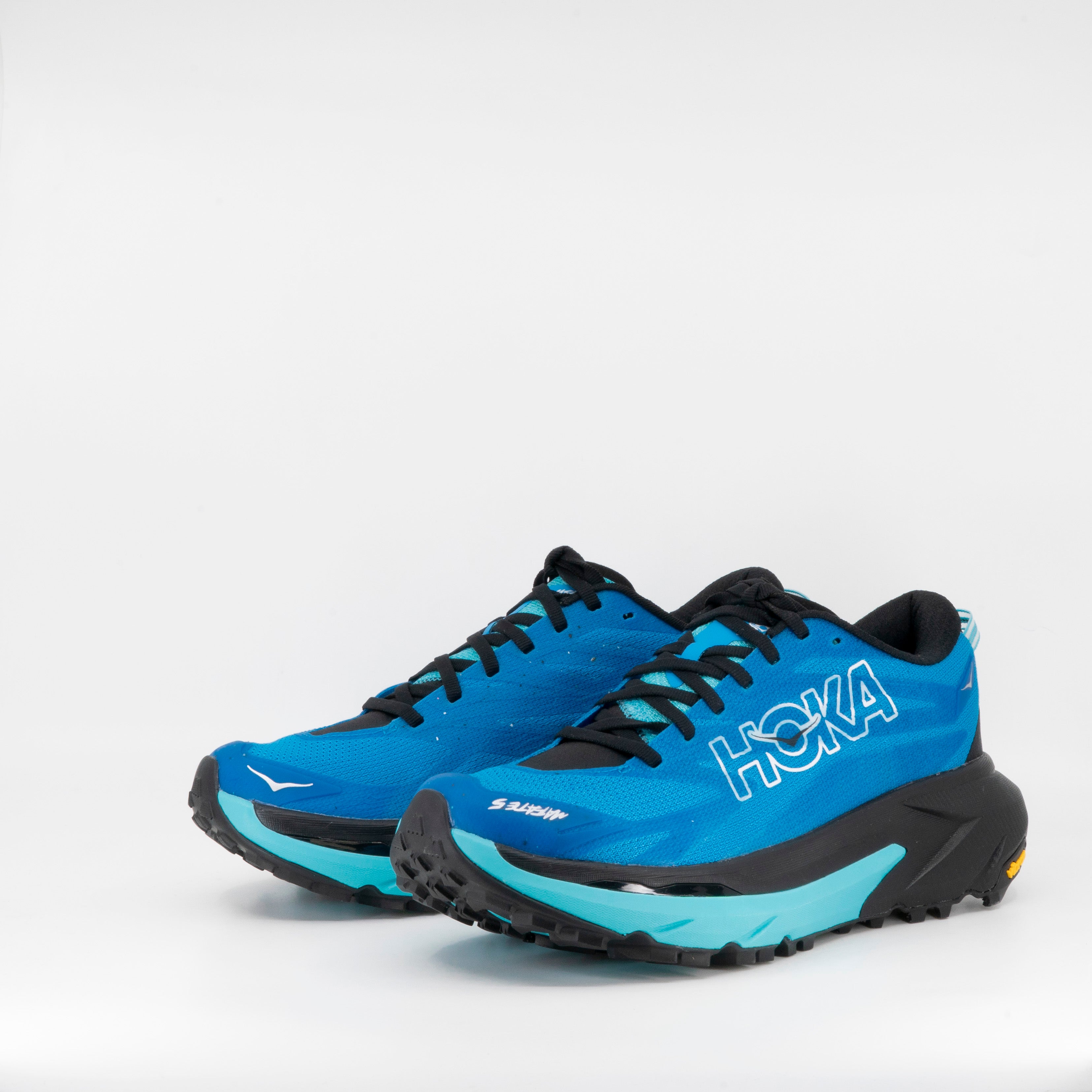 Hoka Mafate 5 (B Standard) Womens Skyward Blue/Black - Frontrunner Colombo