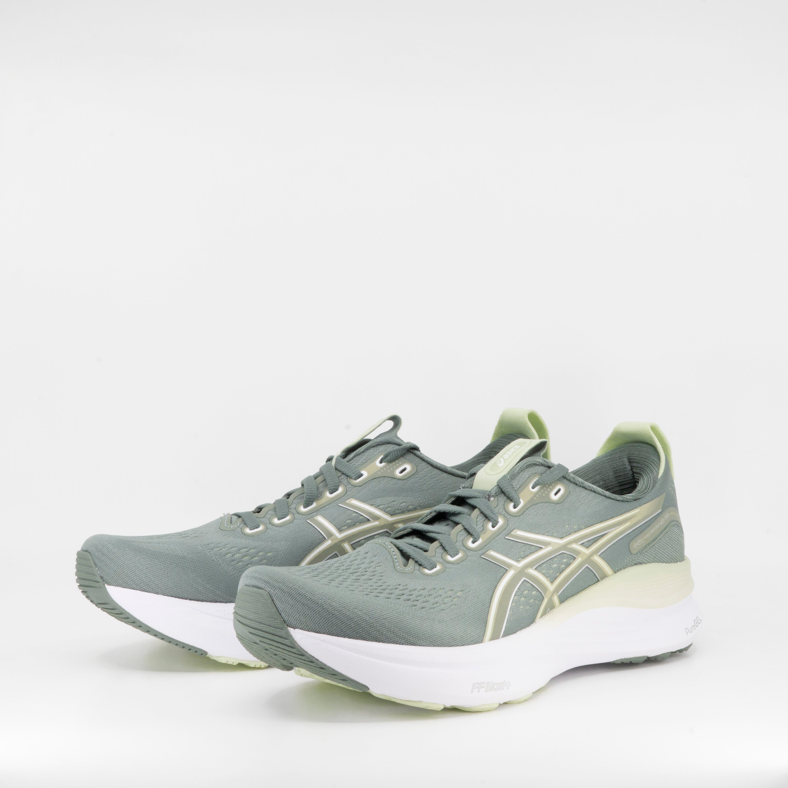 Asics Gel-Kayano 32 (B Standard) Womens Monument Blue/Whisper Green - Frontrunner Colombo