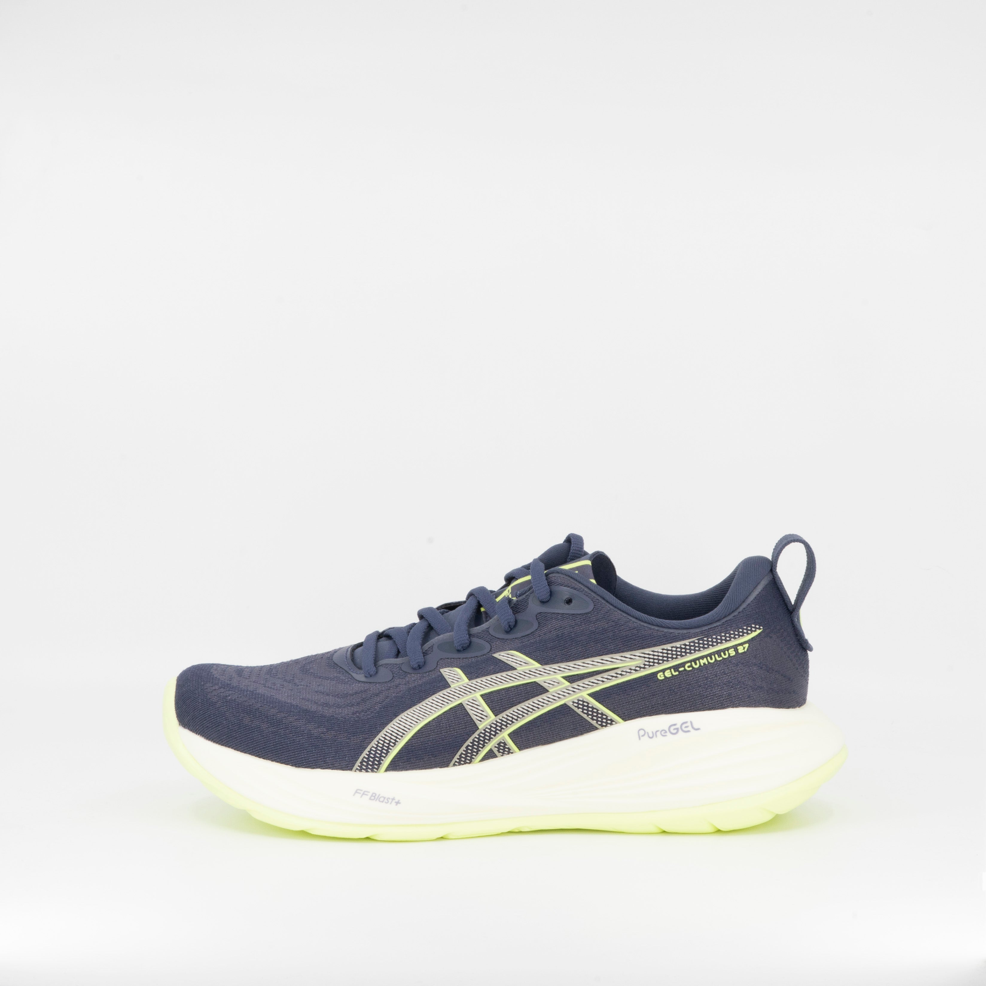 Asics Gel Cumulus 27 (D Standard) Mens Indigo Fog/Lucid Yellow - Frontrunner Colombo