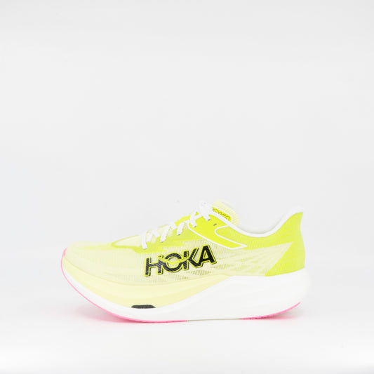 Hoka Rocket X 3 (D Standard) Unisex Sunlight/Neon Hoka Citrus - Frontrunner Colombo