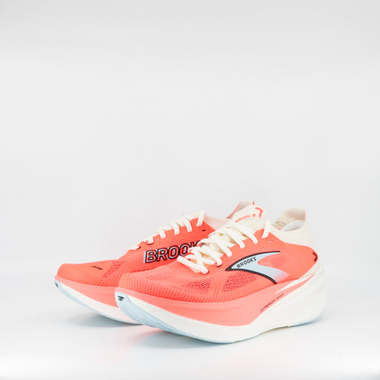 Brooks Hyperion Max 3 (B Standard) Womens Coconut/Fiery Coral - Frontrunner Colombo