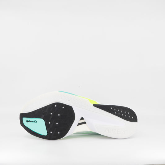 Adidas Adizero Boston 13 (B Standard) Womens Aqua/Lucid Lemon - Frontrunner Colombo