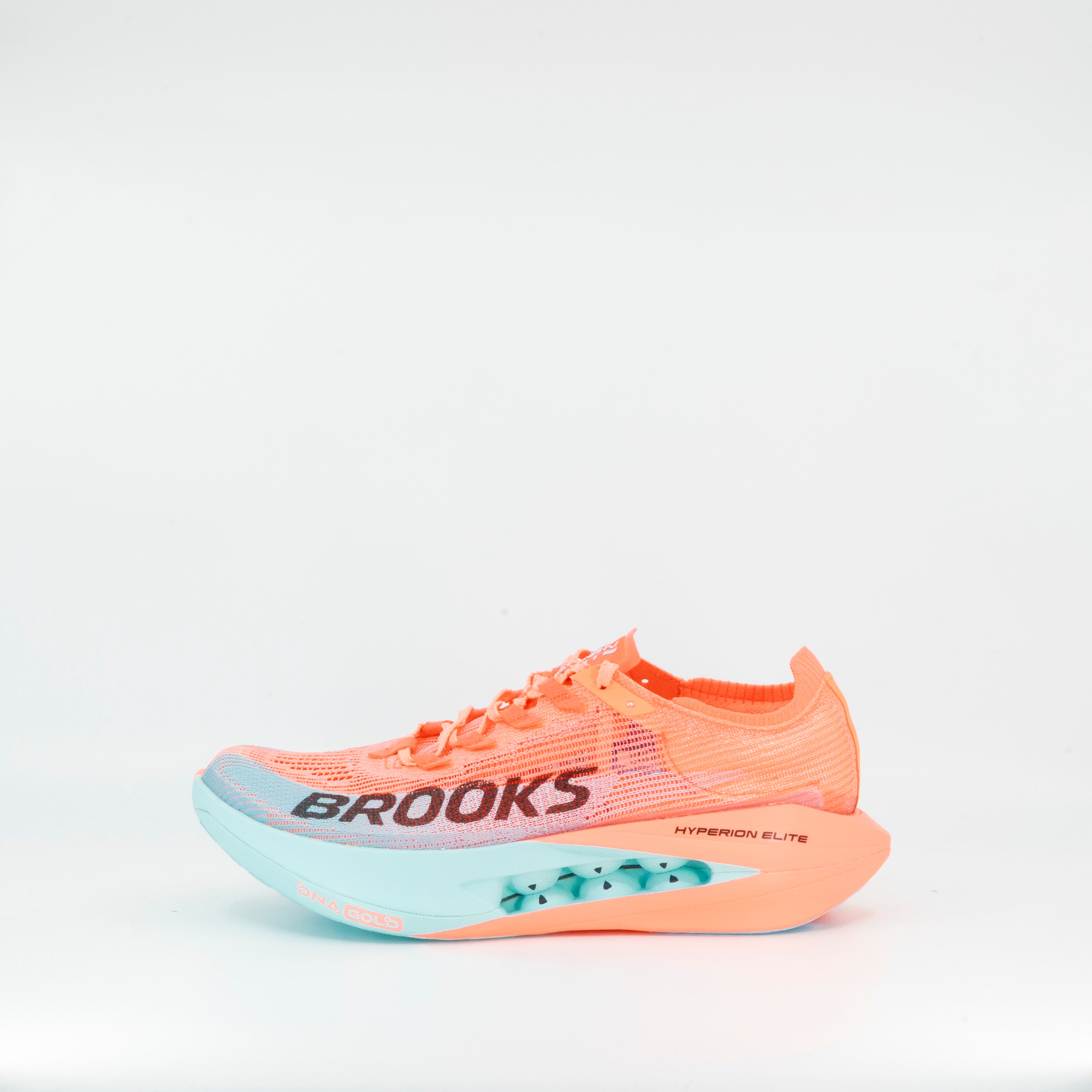 Brooks Hyperion Elite 5 (D Standard) Unisex Pink Clay/Atomizer Blue - Frontrunner Colombo