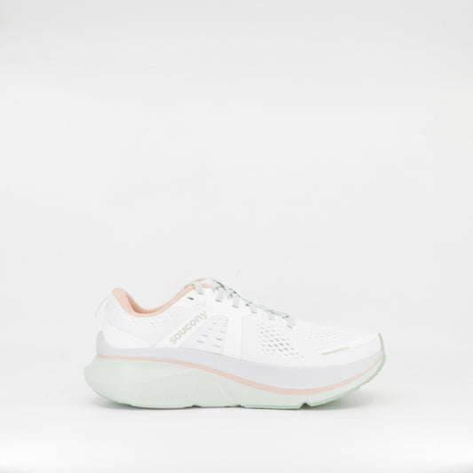 Saucony Guide 18 (B Standard) Womens White/Mist - Frontrunner Colombo